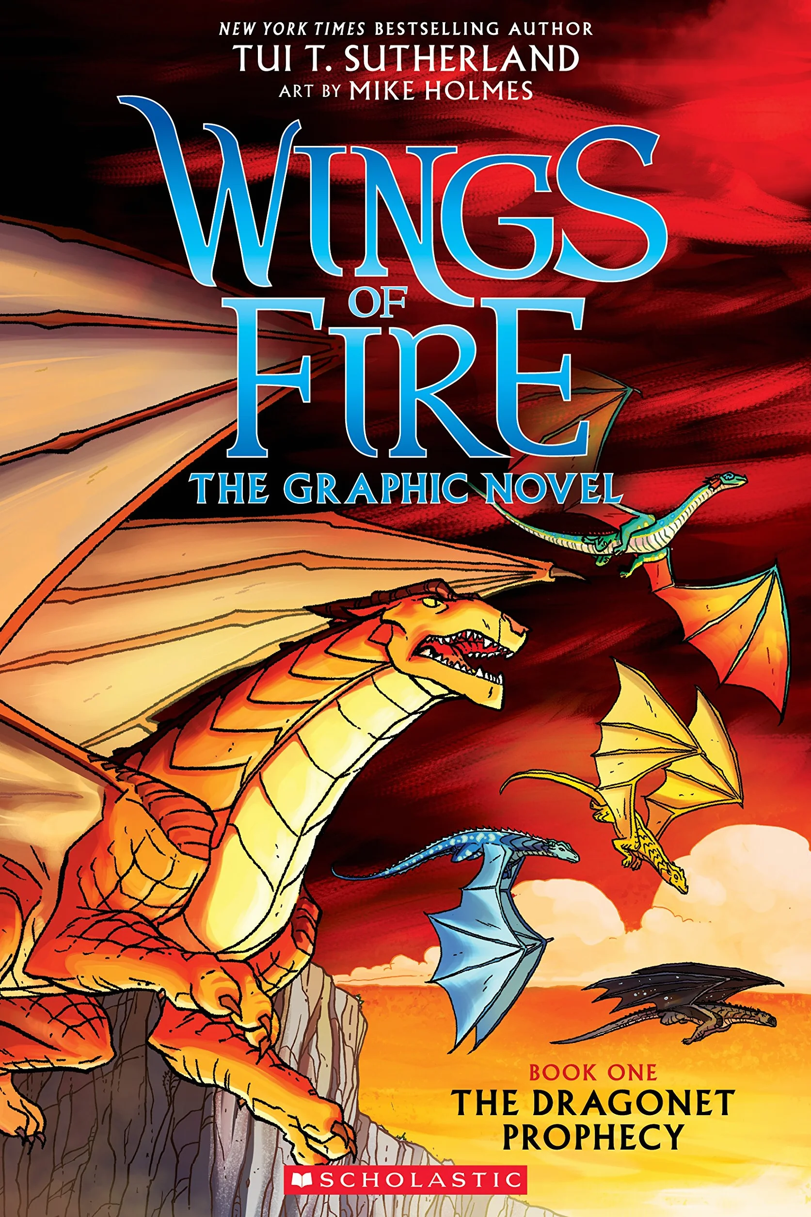 The Dragonet Prophecy (Wings of Fire Graphic Novel #1): The Graphic Novel Volume 1