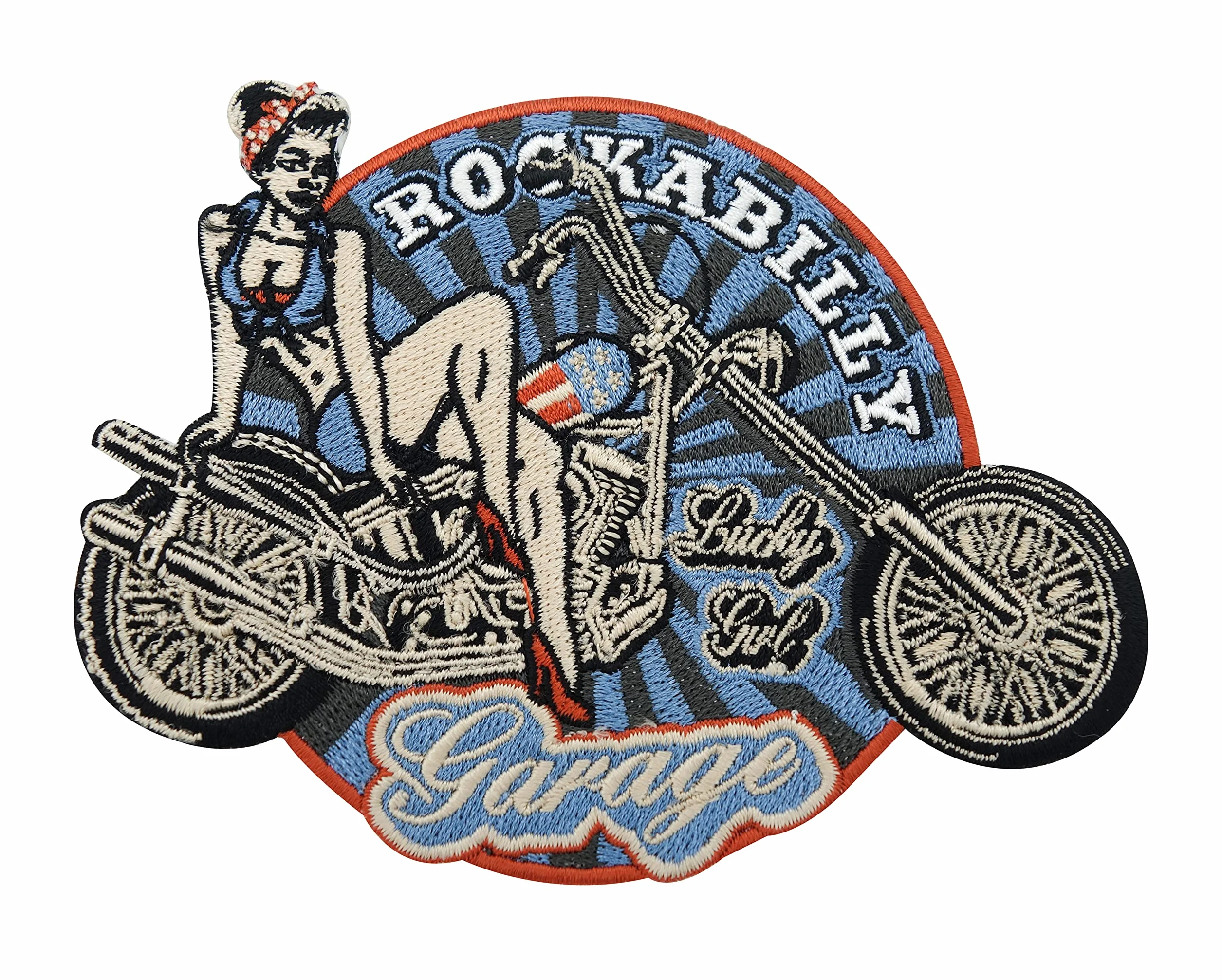 Finally Home Naszywka w stylu retro, rockabilly, lata 80., naszywka na plecy, kurtka motocyklowa w stylu vintage, amerykańska