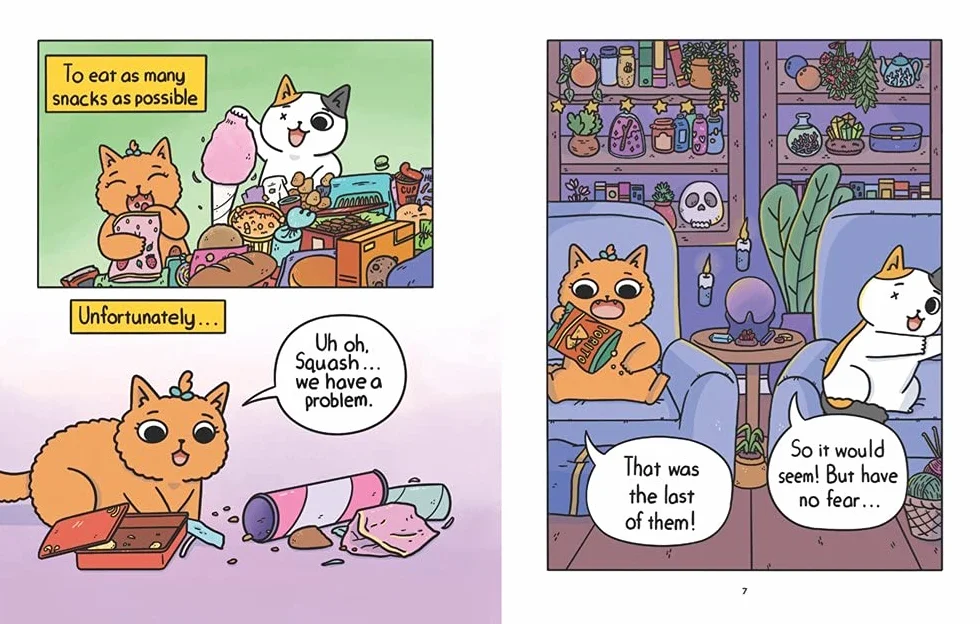 Cat & Cat Adventures: The Quest for Snacks: A Graphic Novel: 1