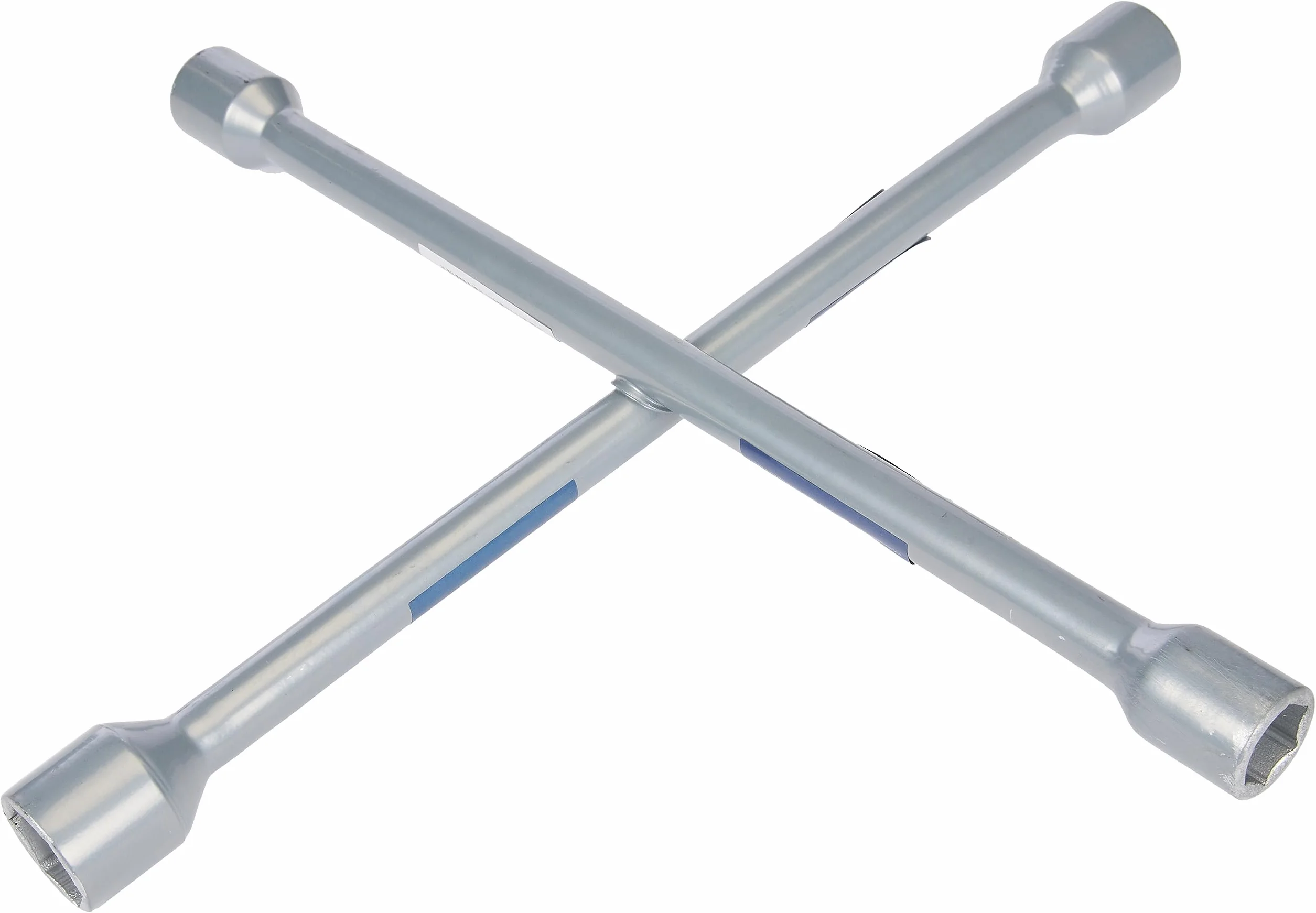 Cartrend 10870 4-drożny orteza koła, srebrny (17 mm, 19 mm, 21 mm, 23 mm)