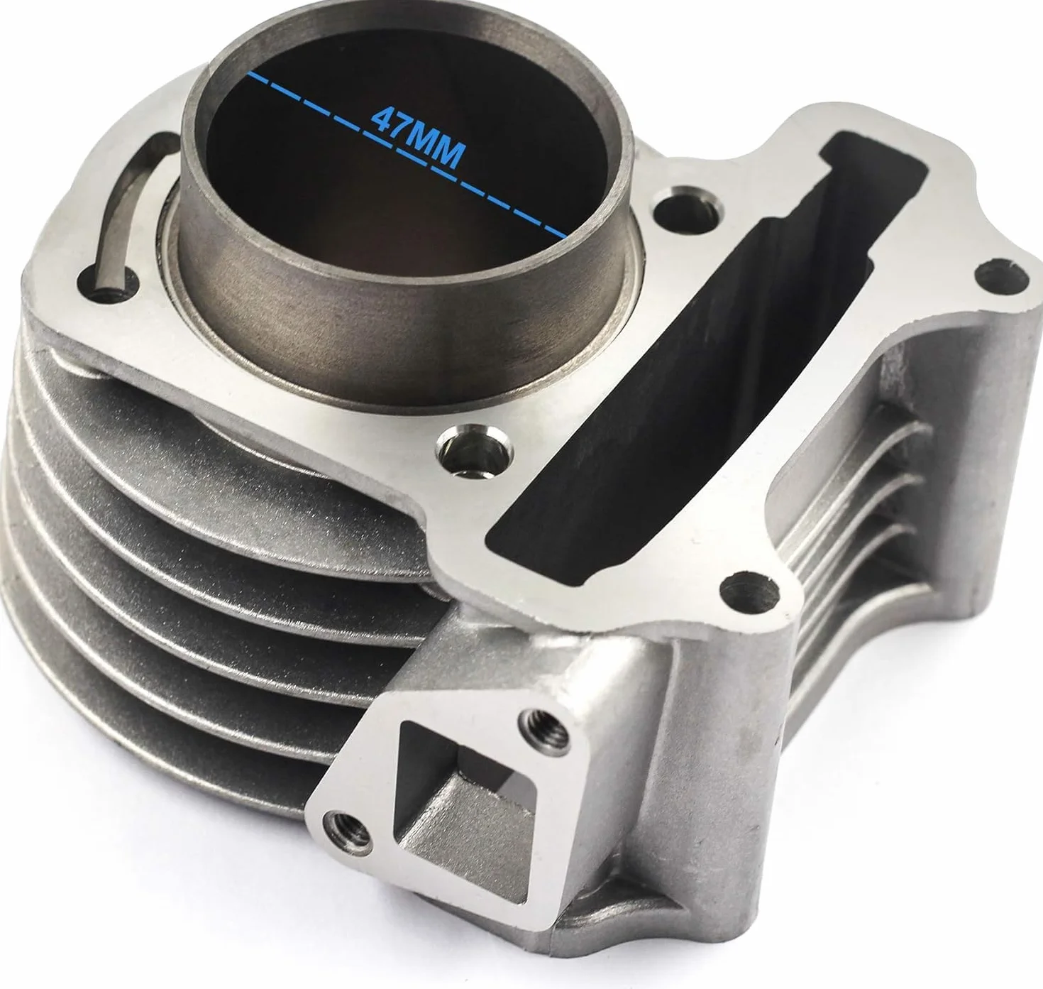 Trkimal 47 mm Performance Big Bore zestaw cylindrów zamiennych do GY6 80CC 139QMB MTB Scooter Moped Go Kart
