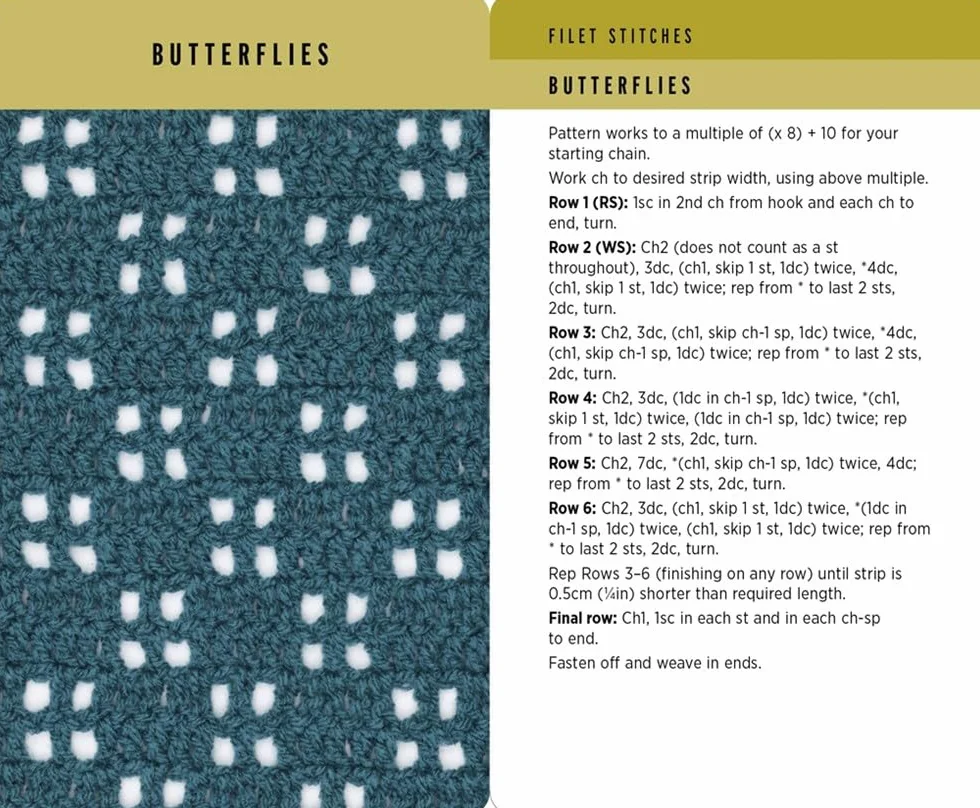 Crochet Stitches Card Deck: Learn to Crochet Texture in 52 Cards