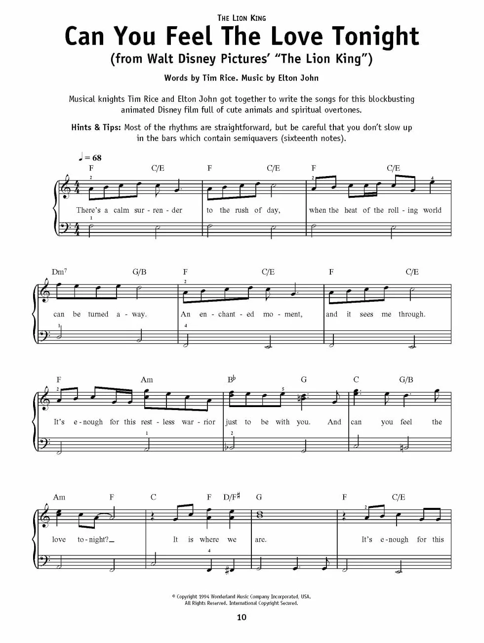 Really easy piano: film songs - piano