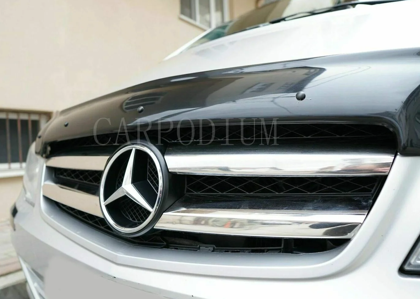 Chromowany przedni grill 4 sztuki ze stali nierdzewnej dla Mercedes VITO W639 FACELIFT od 2010 do 2014