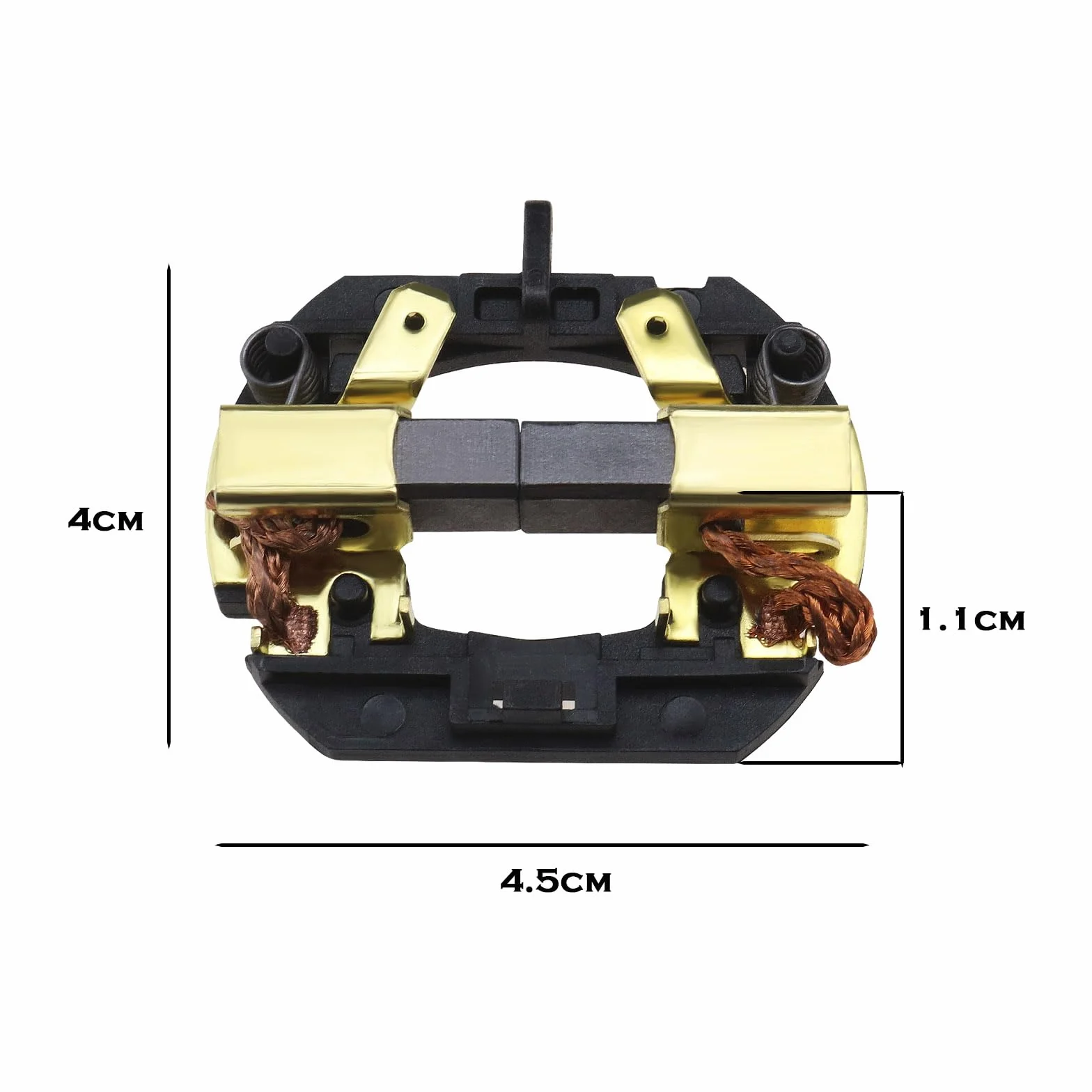 Uchwyt szczotki węglowej N012060 kompatybilny z DeWalt DC330 DCS331 DCD925 DCD930 DCD940 DCD980 DCD985 zamiennik szczotki węglowej silnika 4,5 x 4 x 1,1 cm