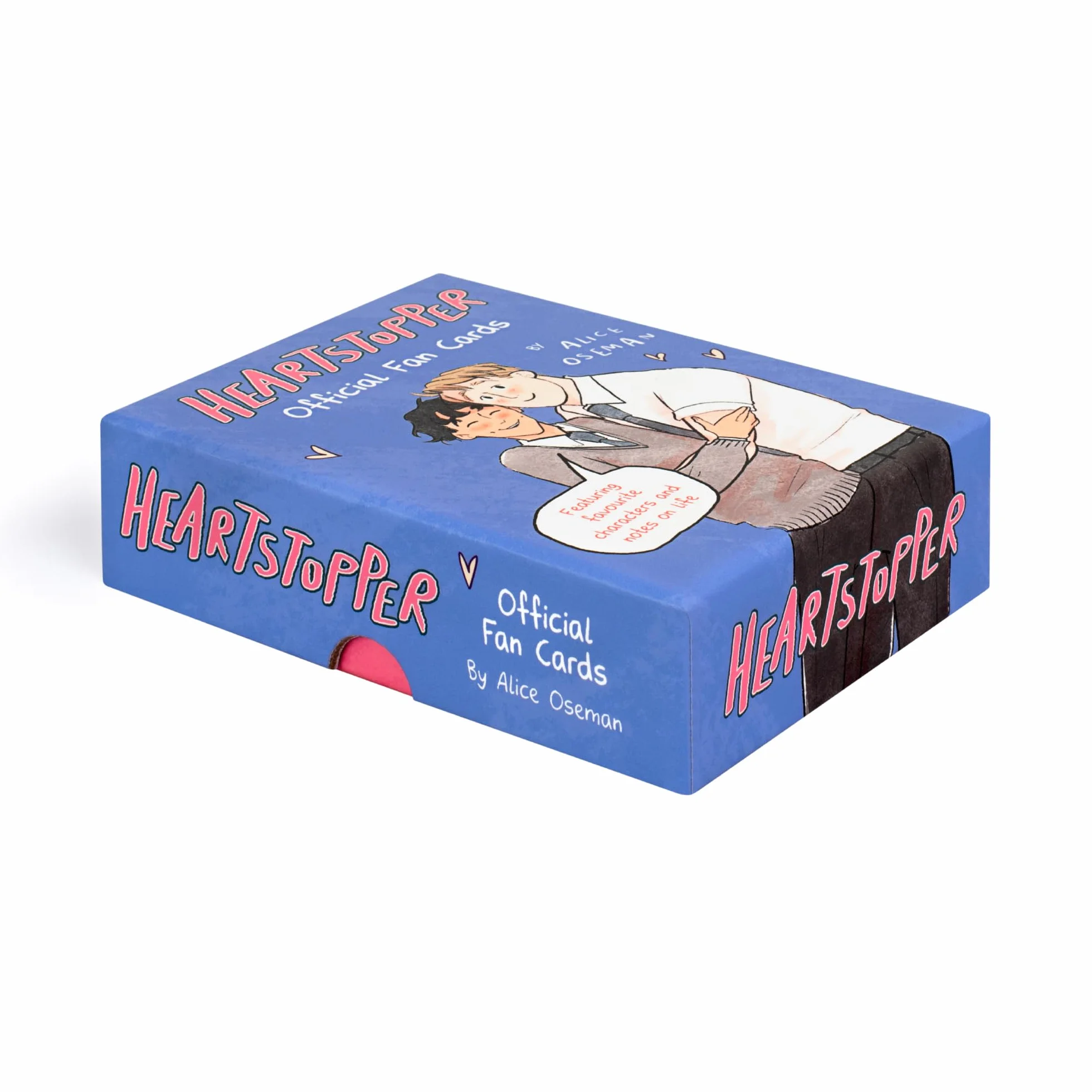 Heartstopper Official Fan Cards: Featuring characters from the graphic novels and Netflix show!