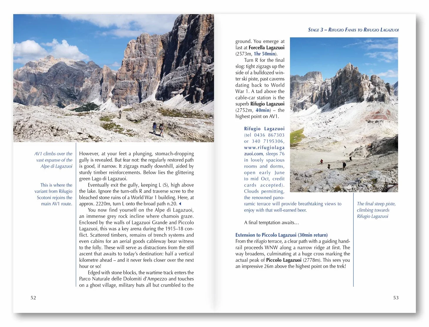 Trekking in the dolomites alta via 1: Includes 1:25,000 Map Booklet