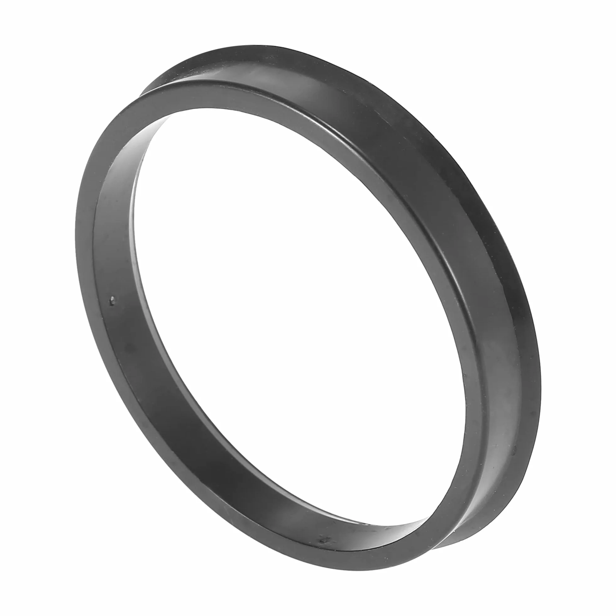 X AUTOHAUX 4 sztuki plastikowe pierścienie centrujące dystansowe 65,1-72,56mm Czarne