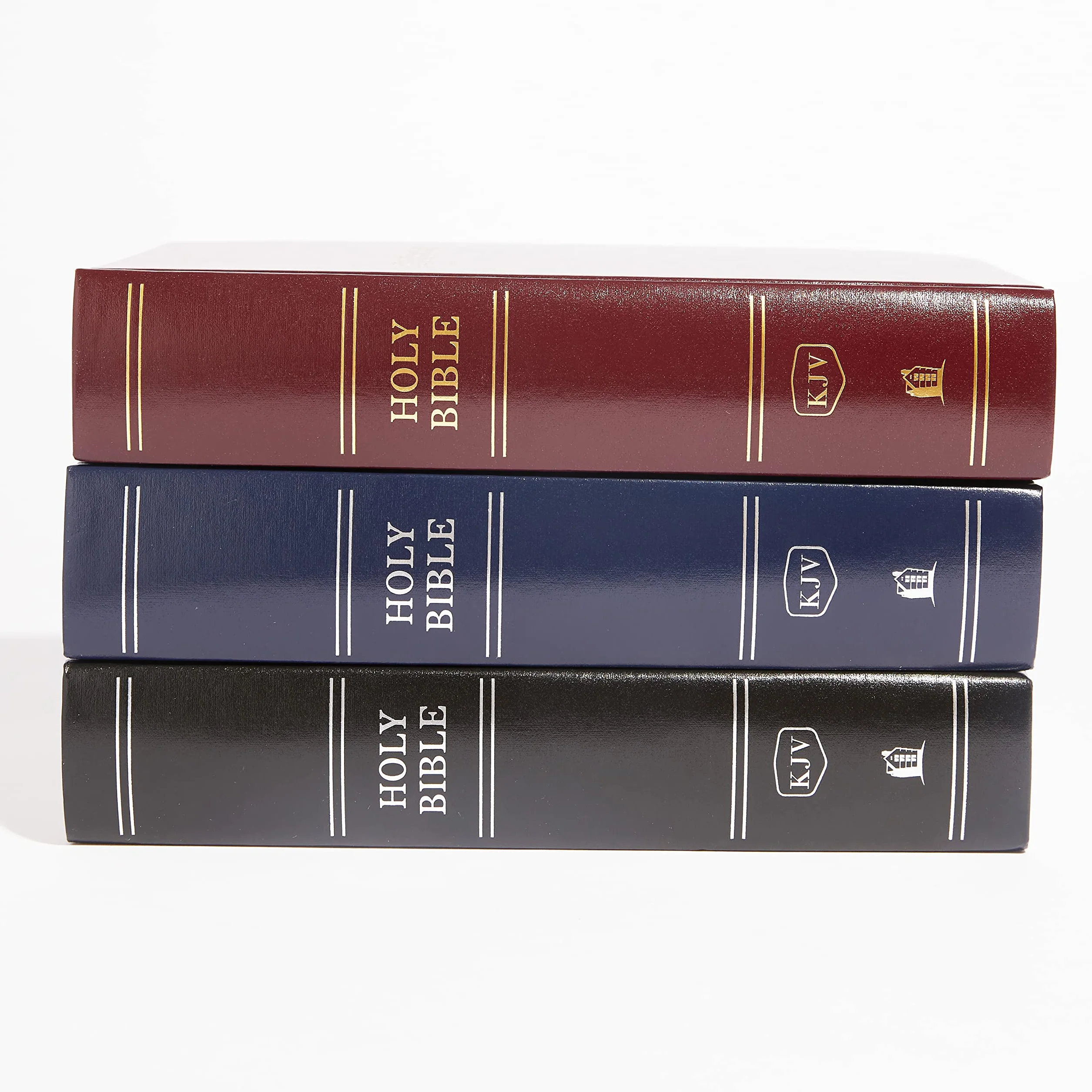 KJV, Pew Bible, Large Print, Hardcover, Blue, Red Letter Edition: Holy Bible, King James Version