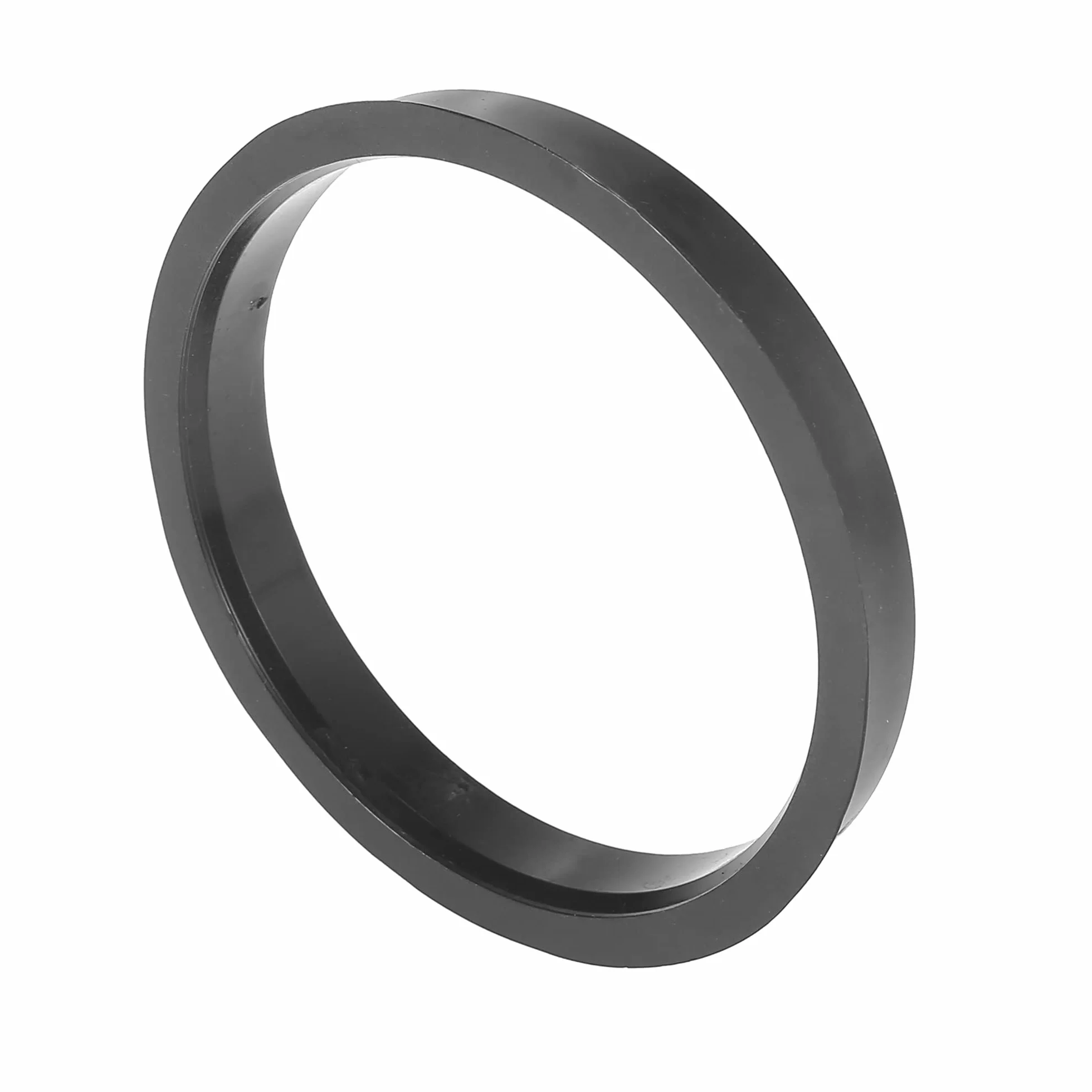 X AUTOHAUX 4 sztuki plastikowe pierścienie centrujące dystansowe 65,1-72,56mm Czarne