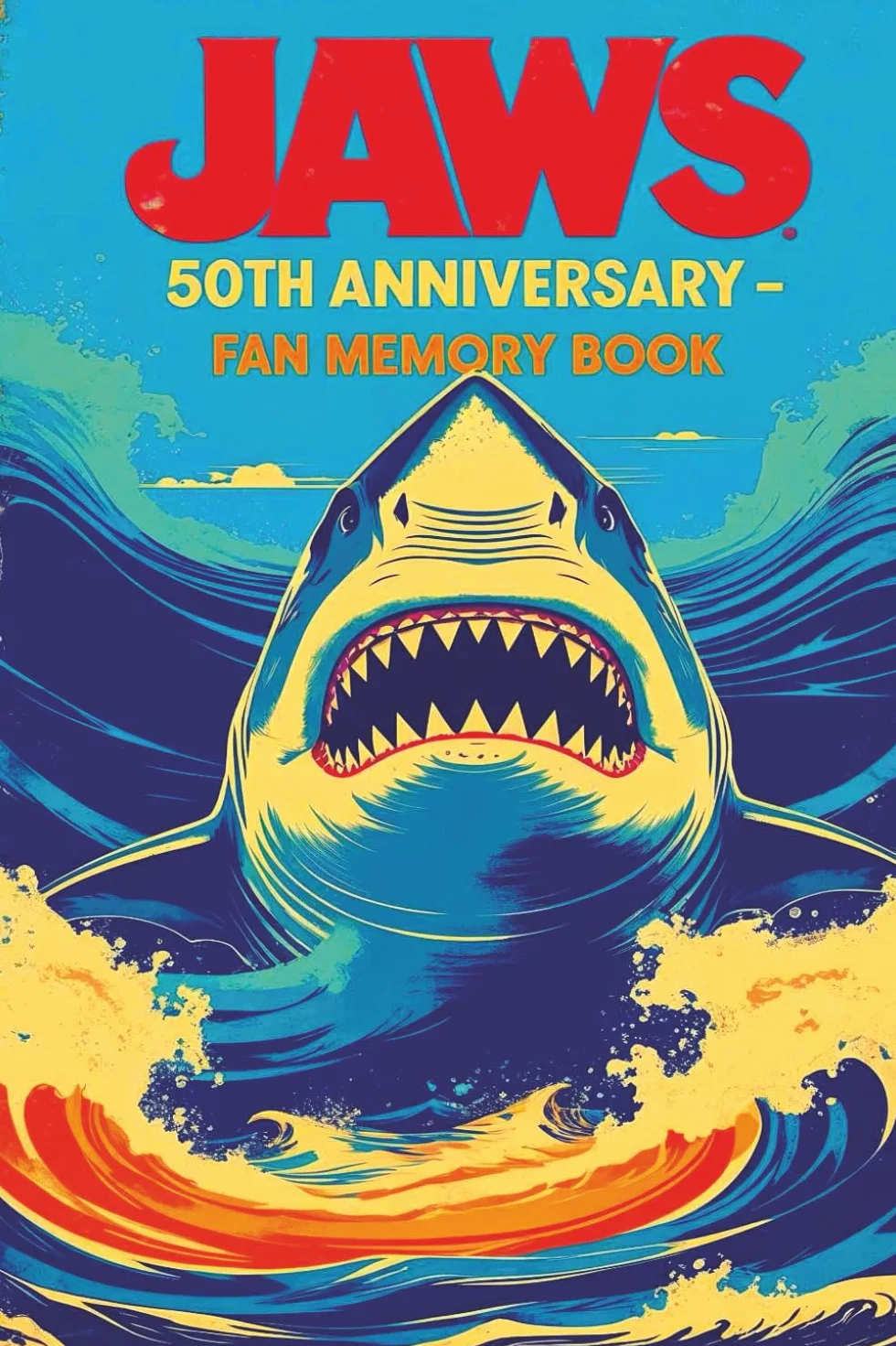 JAWS 50th Anniversary Fan Memory Book: Interactive Journal for Classic Movie Lovers Record Your First Viewing, Favorite Quotes, Scariest Scenes, Shark Thoughts and More!