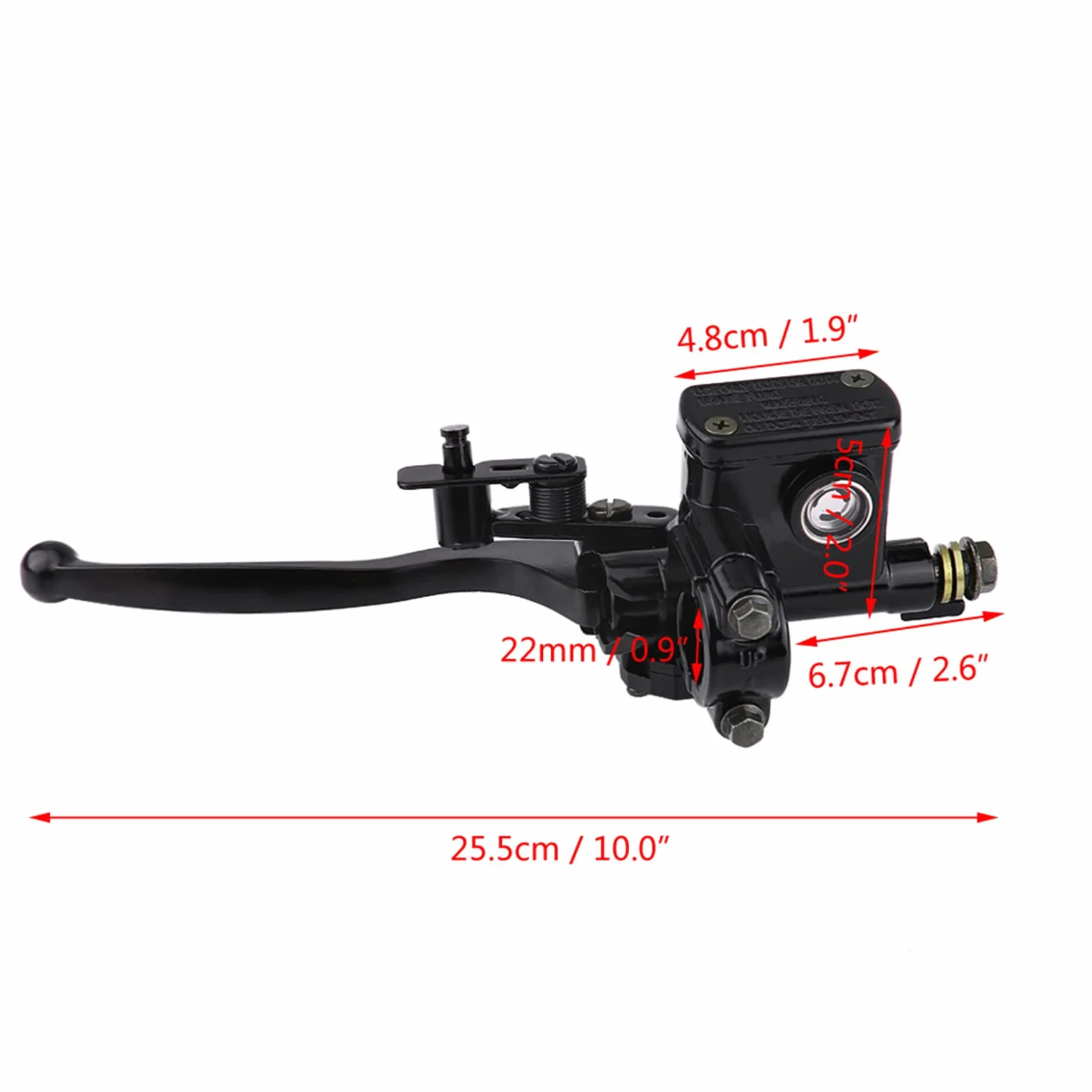 7/8 cala 22 mm przednia lewa pompa hamulca sprzęgła cylindryczna dźwignia do 50 110 150 ccm Quad Dirt Bike ATV