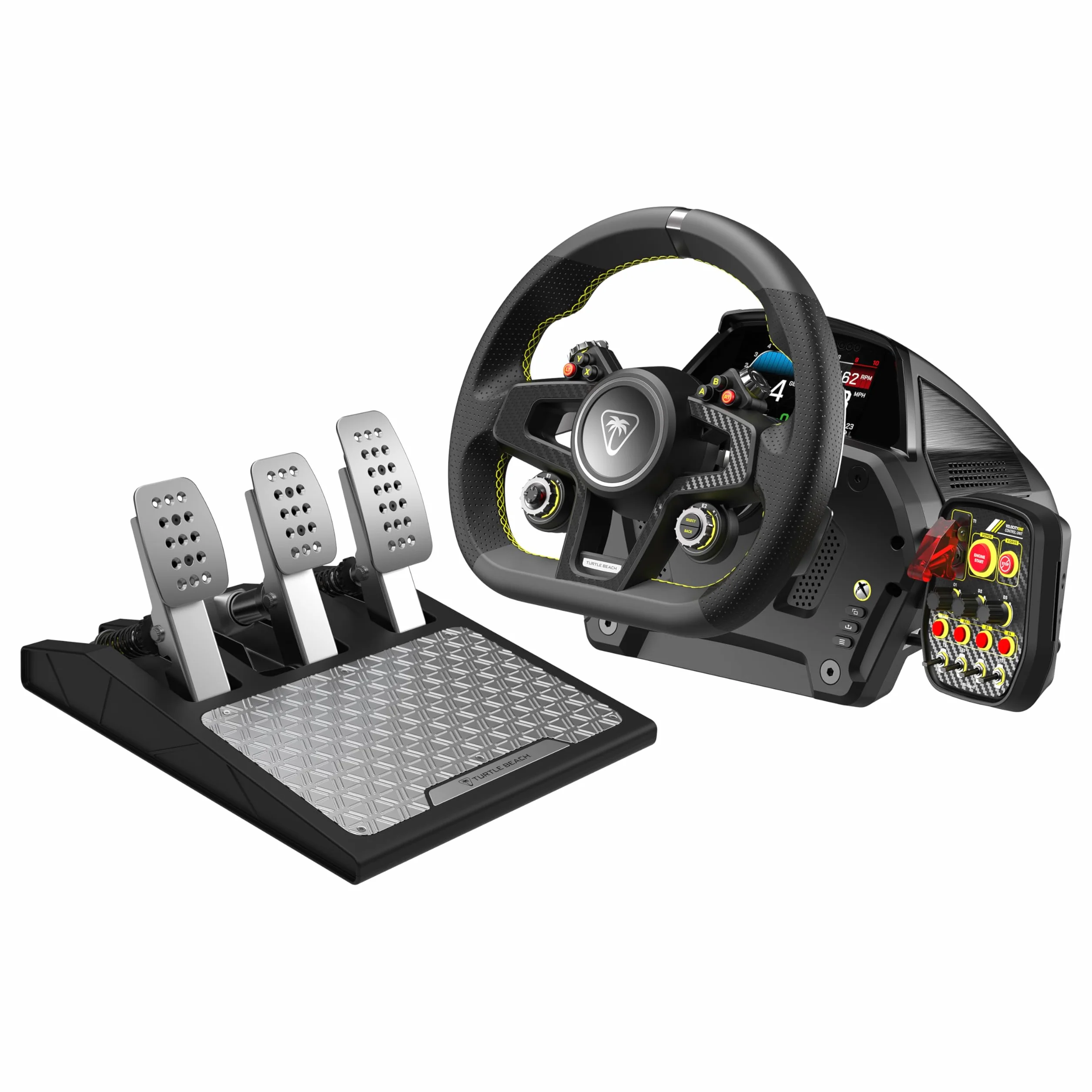 Sistema universale per volante e pedali - TURTLE BEACH - TBS-0726-05 - VelocityOne? Race - XB e PC - Nero