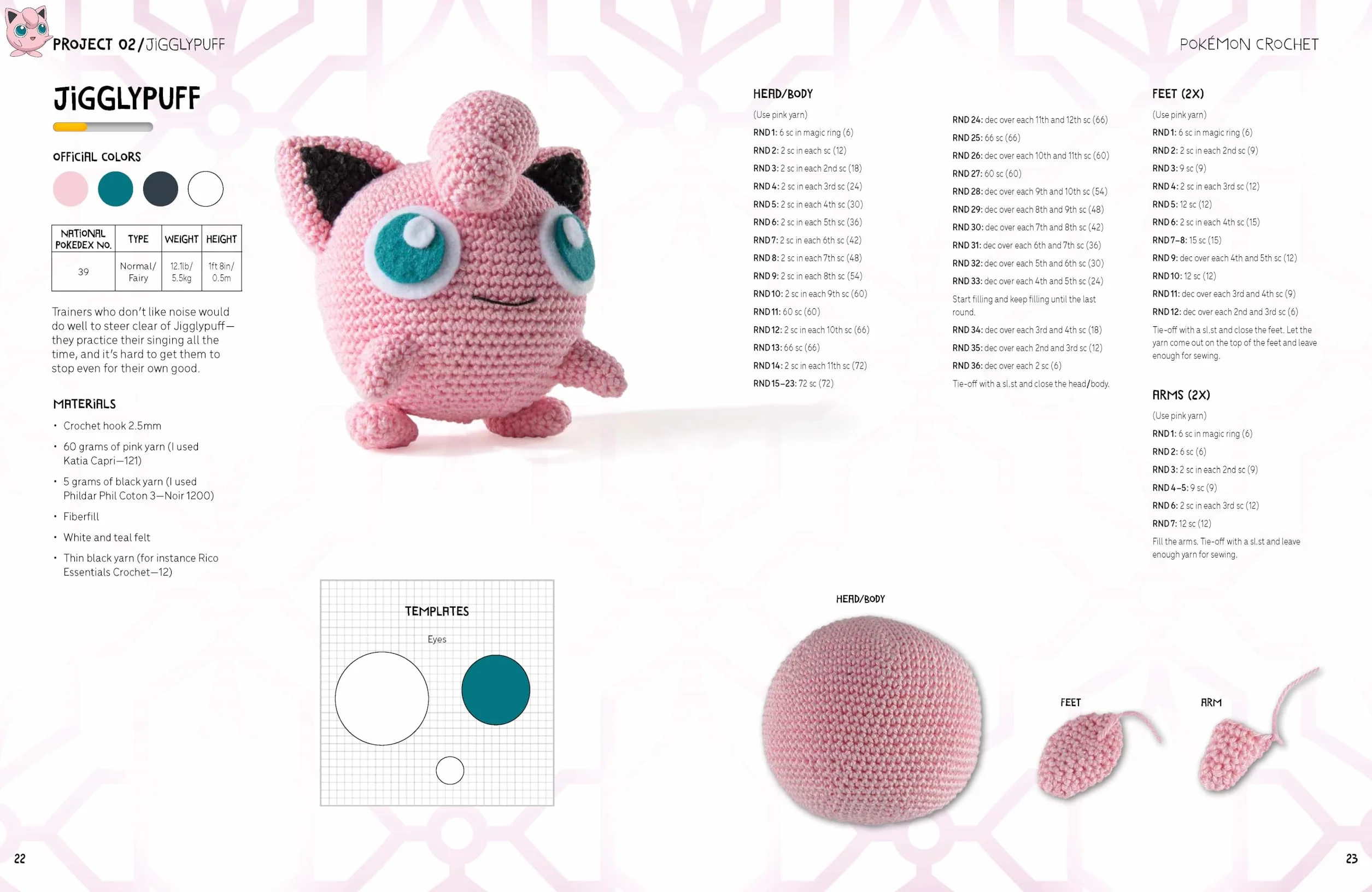 Pokémon Crochet: Bring Your Favorite Pokémon to Life with 20 Cute Crochet Patterns