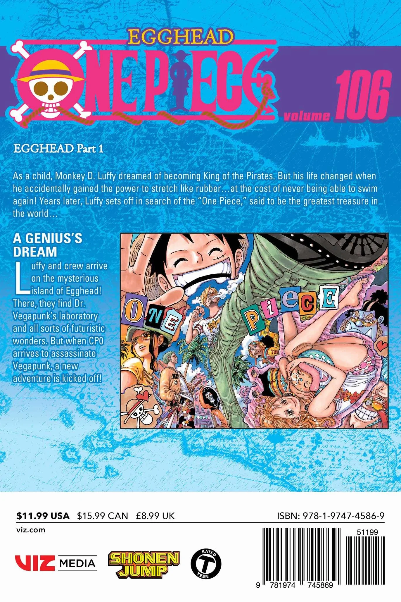 One Piece, Vol. 106: Shonen Jump Edition