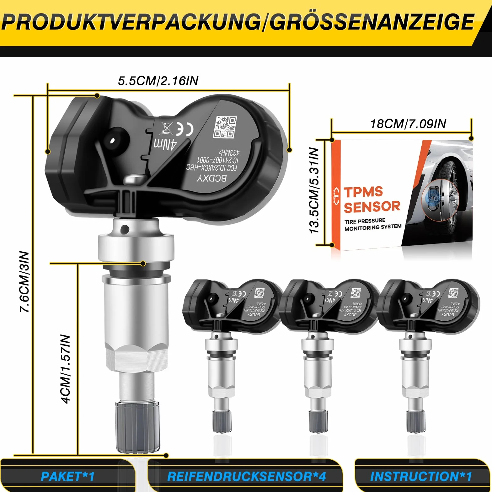 Czujnik ciśnienia w oponach multiprotokół TPMS RDKS pasuje do Mercedes-Benz A B CLA CLK CLS GLA GLS AMG R SLR S V CLASS do prawie wszystkich modeli 36236781847 36236779490 36106790054