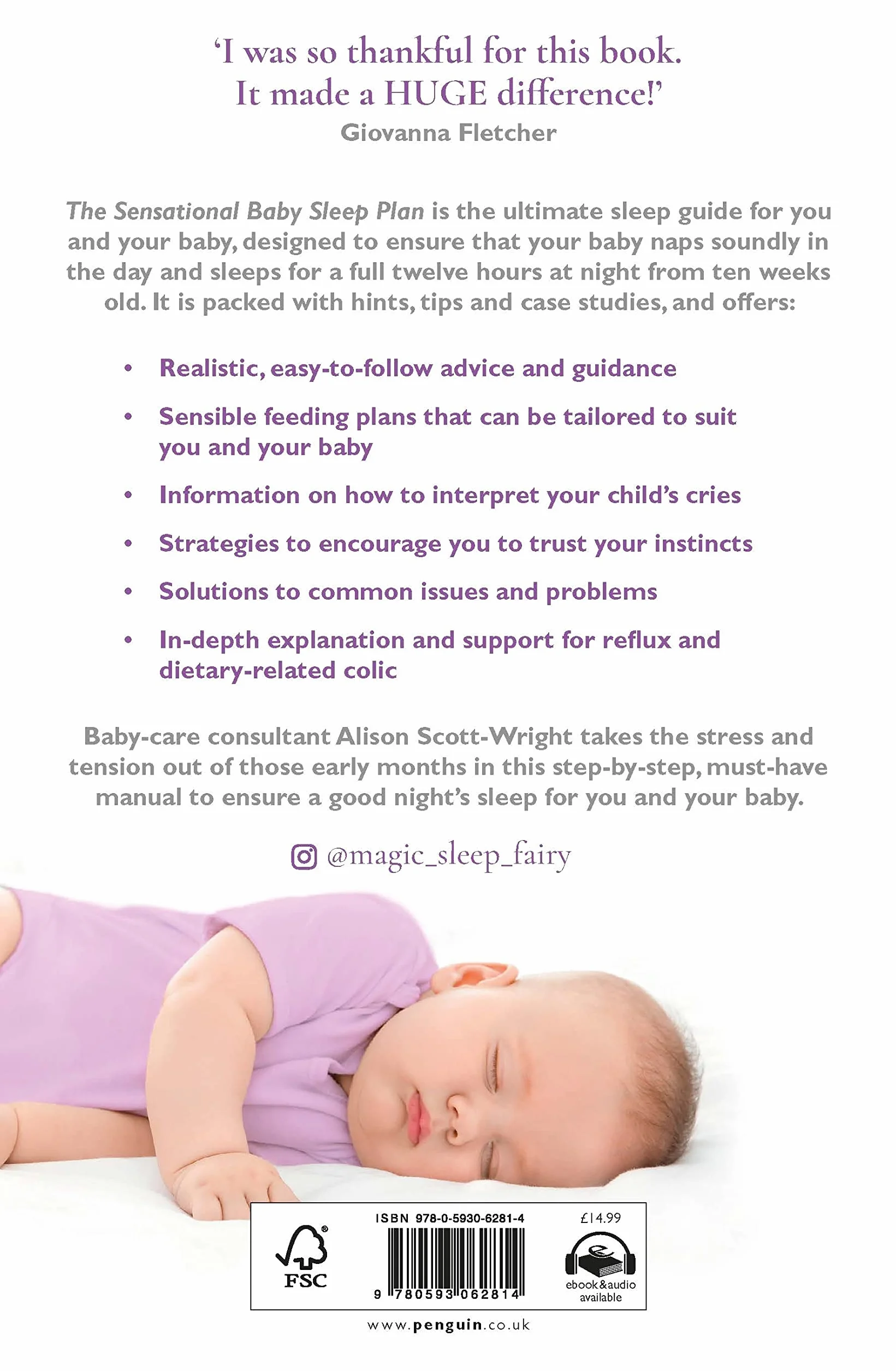The Sensational Baby Sleep Plan: A practical guide to sleep-rich and stress-free parenting from the bestselling author and sleep guru