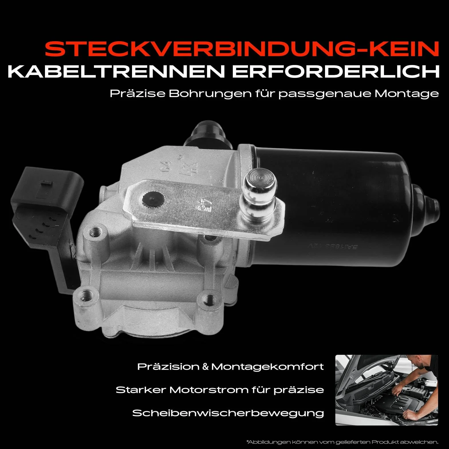 Frankberg Silnik do wycieraczek przedniej szyby do klasy A W169 150 160 170 180 200 E-CELL hatchback 2004-2012 A1698200300