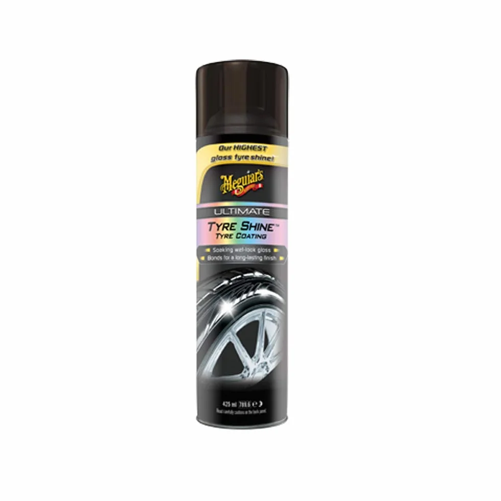 Meguiar's G192315EU Ultimate Tire Shine Tire Coating Opony Dressing 425g: Nasz najwyższy połysk opon błyszczy