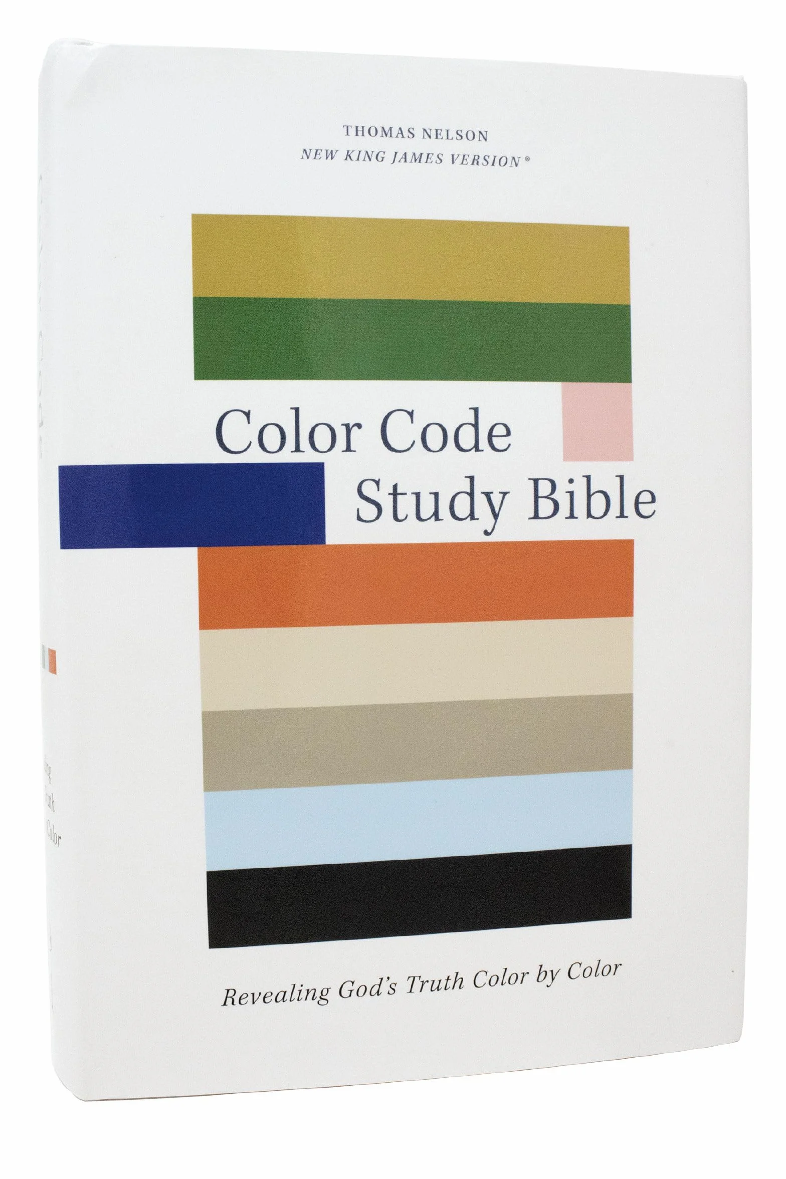 Color Code Study Bible, Revealing God's Truth Color by Color (Nkjv, Hardcover, Red Letter): New King James Version, Easy-to-Use Color Code System, ... Maps, 1 Ribbon Marker, Words of Christ in Red
