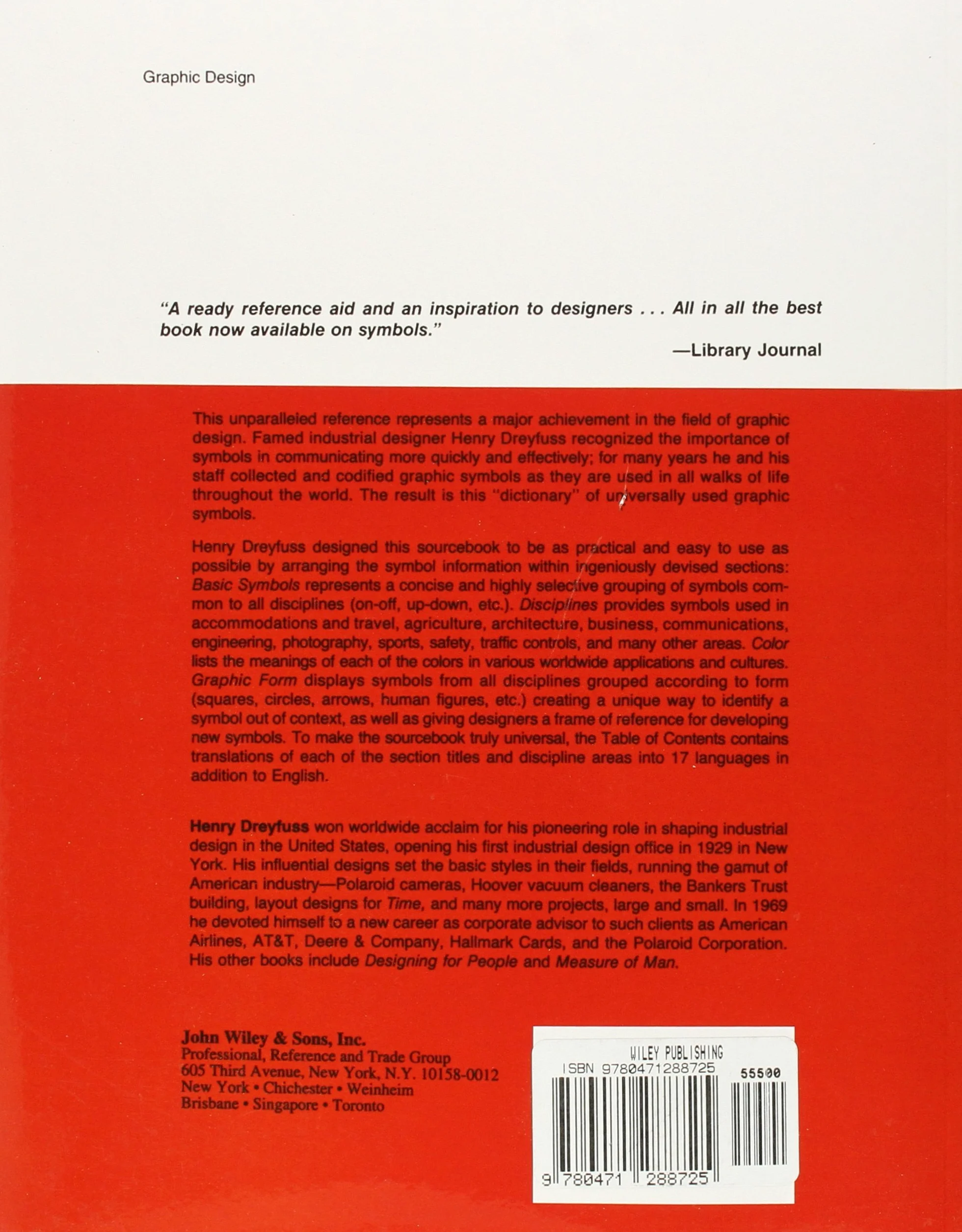 Symbol Sourcebook: An Authoritative Guide to International Graphic Symbols