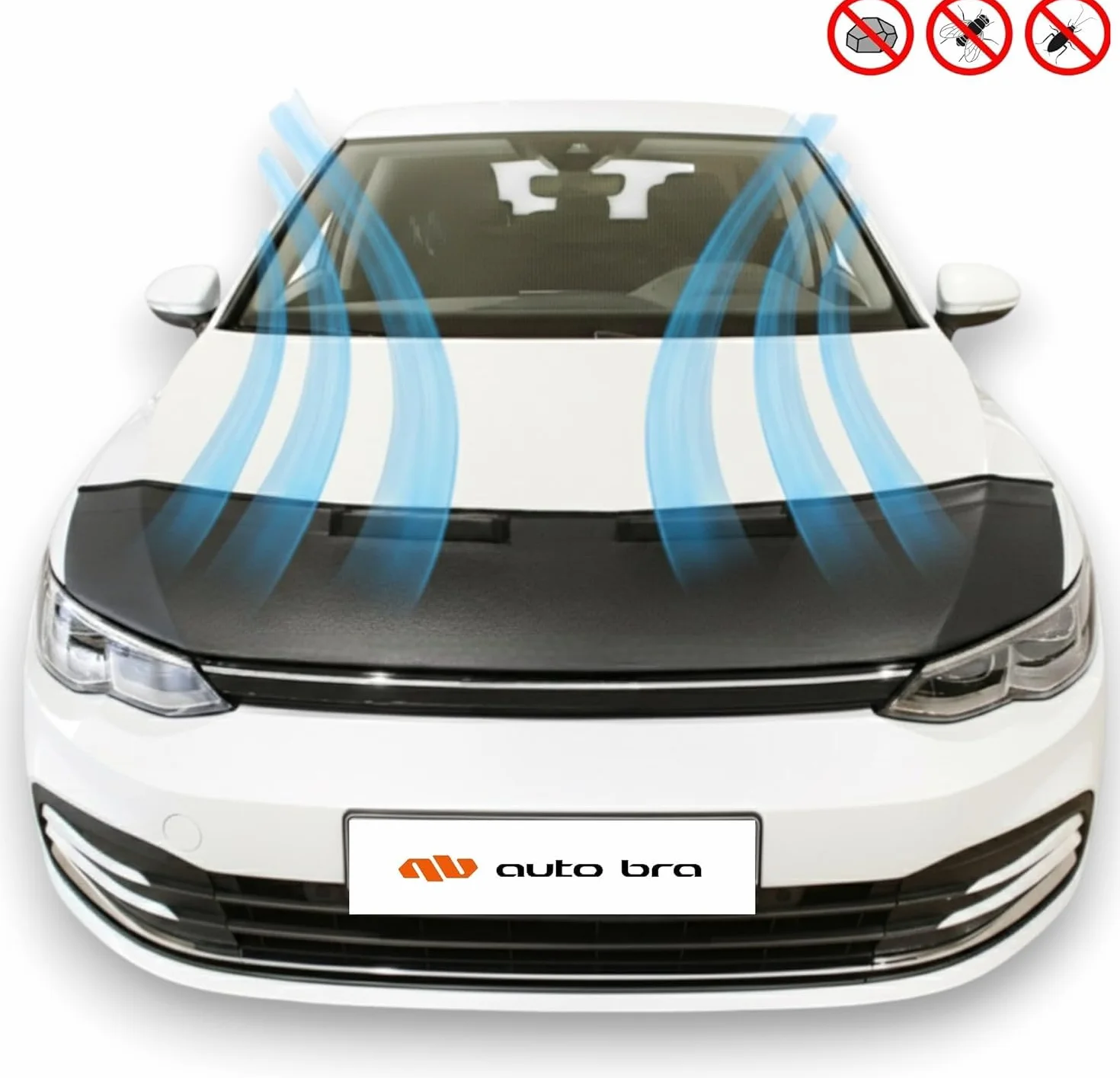 AB-00030 Auto-BRA kompatybilny z Audi A4 B8 rok produkcji 2011-2015 osłona na maskę ochrona przed uderzającymi kamieniami tuning Bonnet Bra