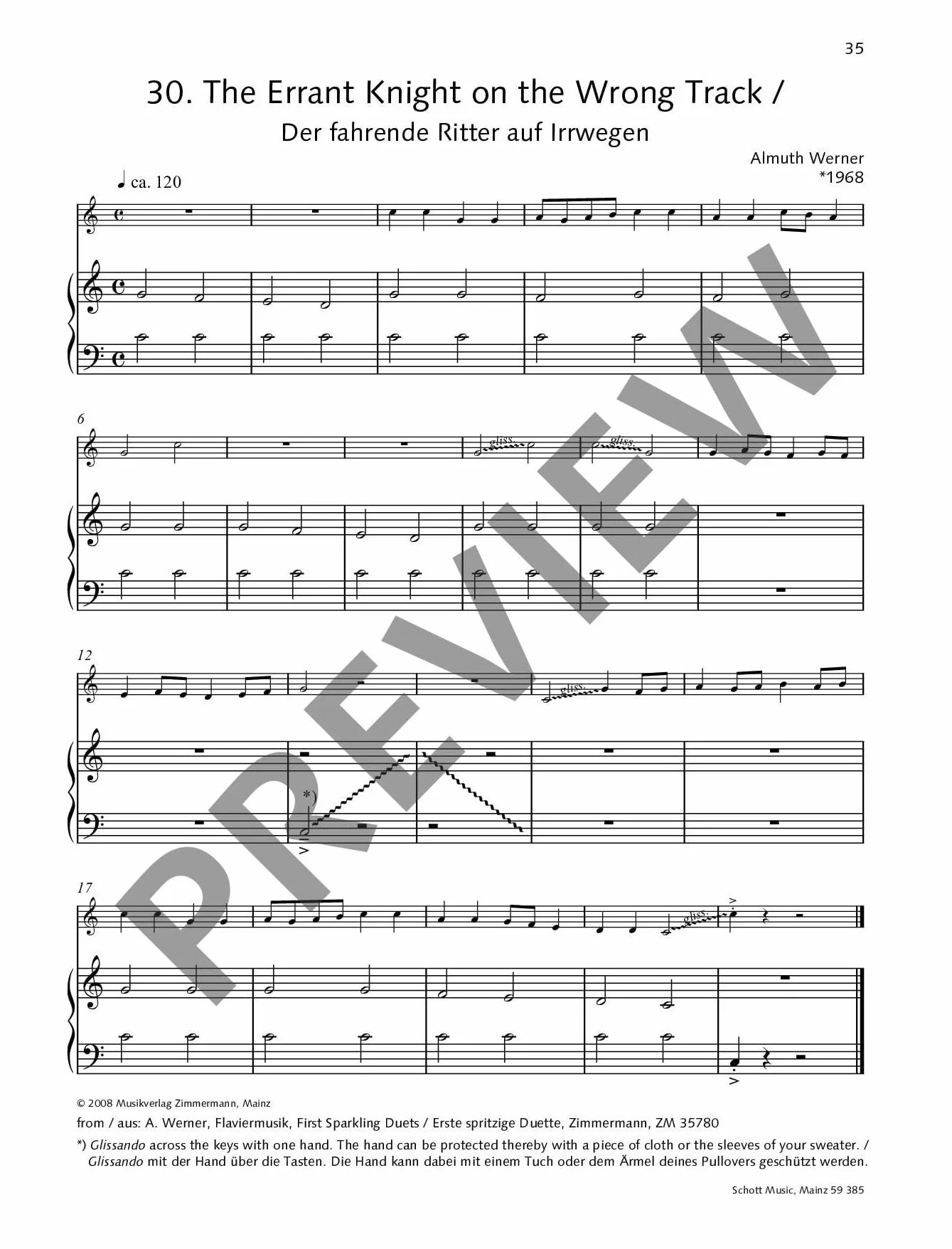 Easy Concert Pieces: 30 Pieces from 5 Centuries. Vol. 1. descant recorder and piano.