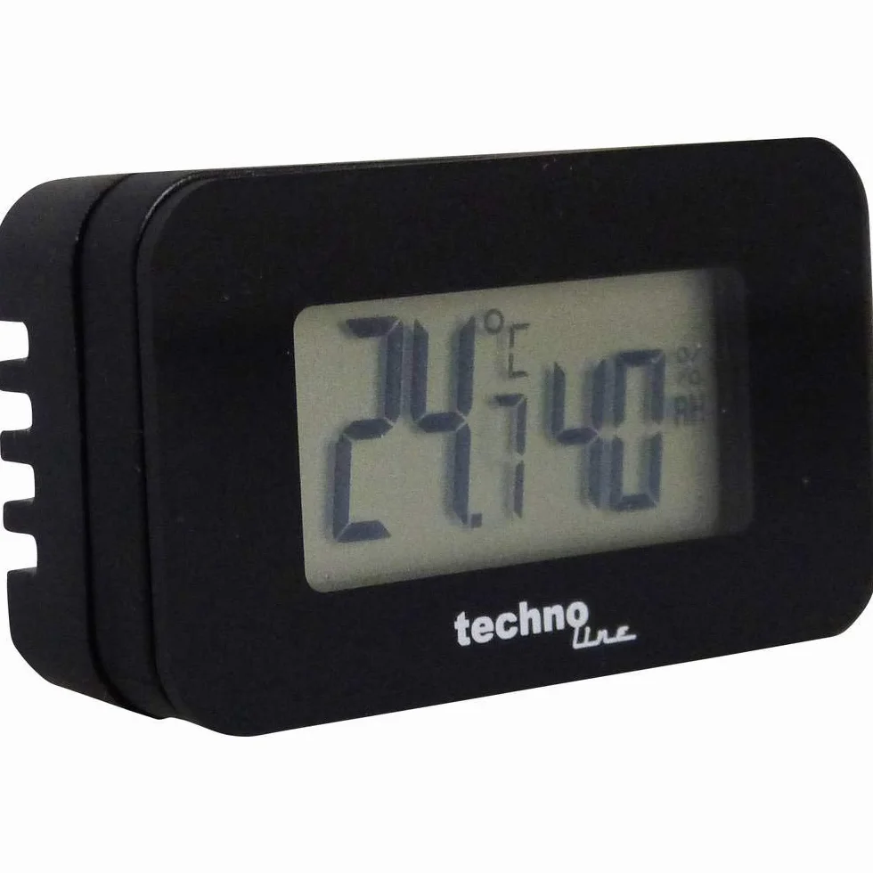 TechnoLine WS 7006 mini termometr samochodowy czarny 4,0 x 1,2 x 2,3 cm