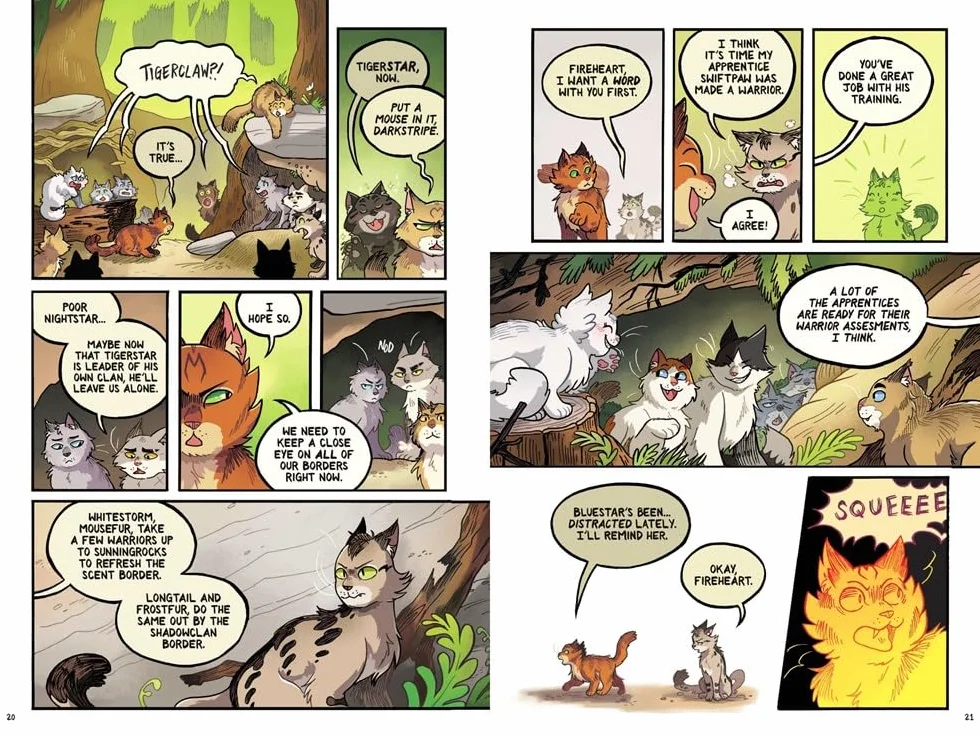 Warriors Graphic Novel: The Prophecies Begin #3