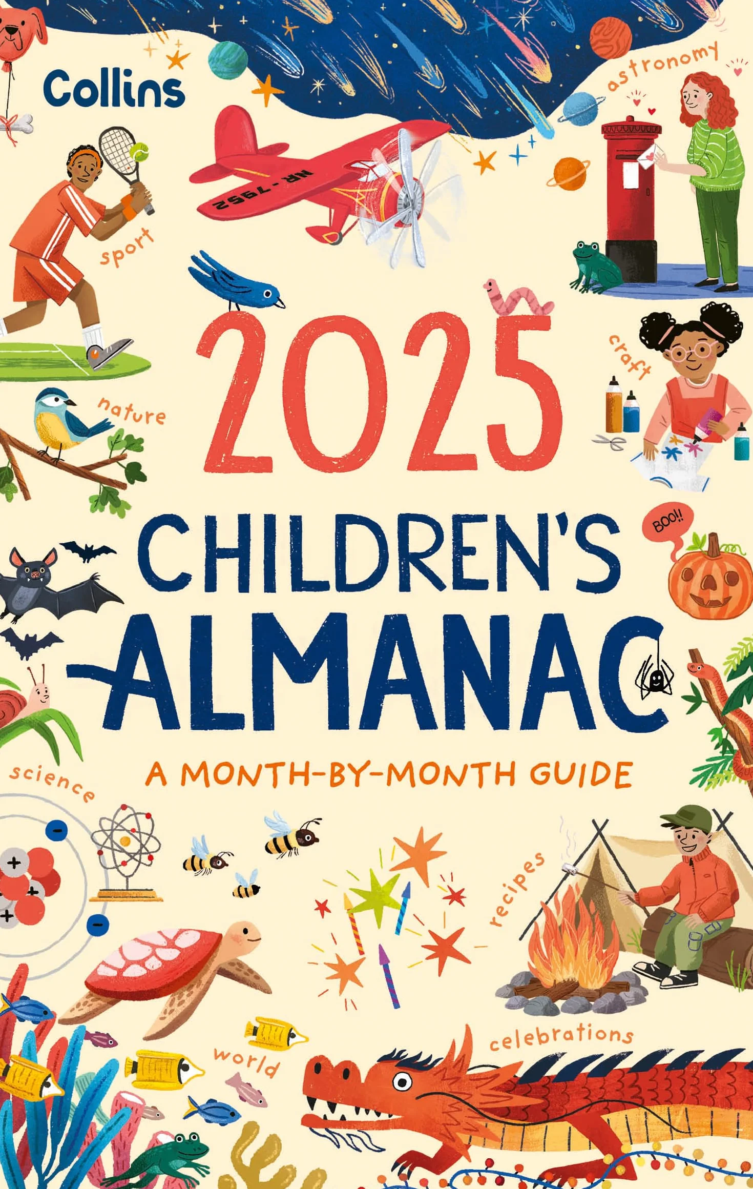 2025 Children’s Almanac: A month-by-month guide to nature, astronomy, sports, science, the world and more