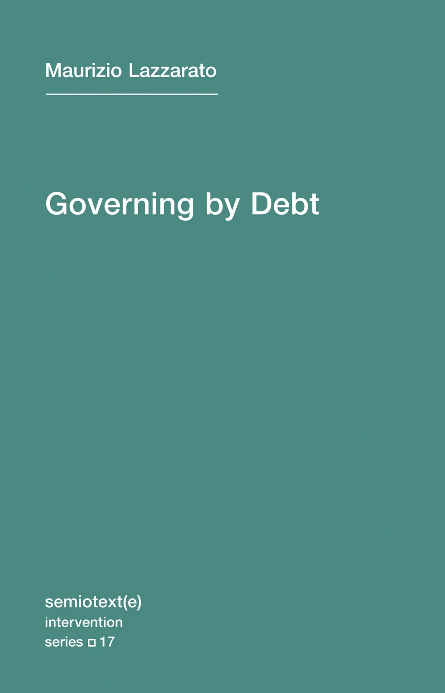 Governing by Debt: 17