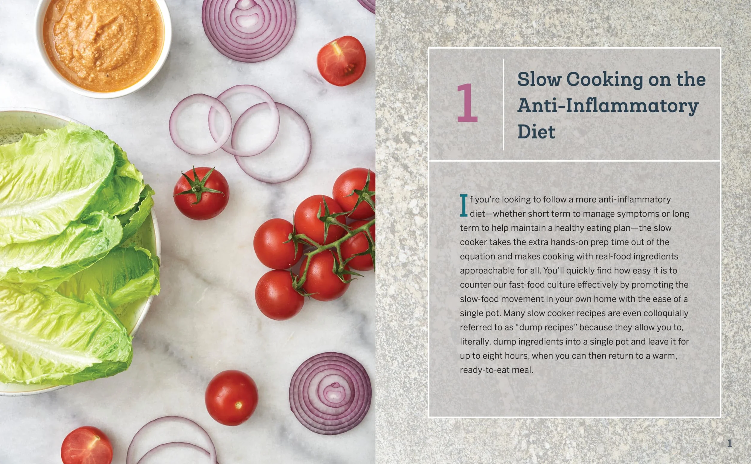The Anti-Inflammatory Diet Slow Cooker Cookbook: Prep-And-Go Recipes for Long-Term Healing