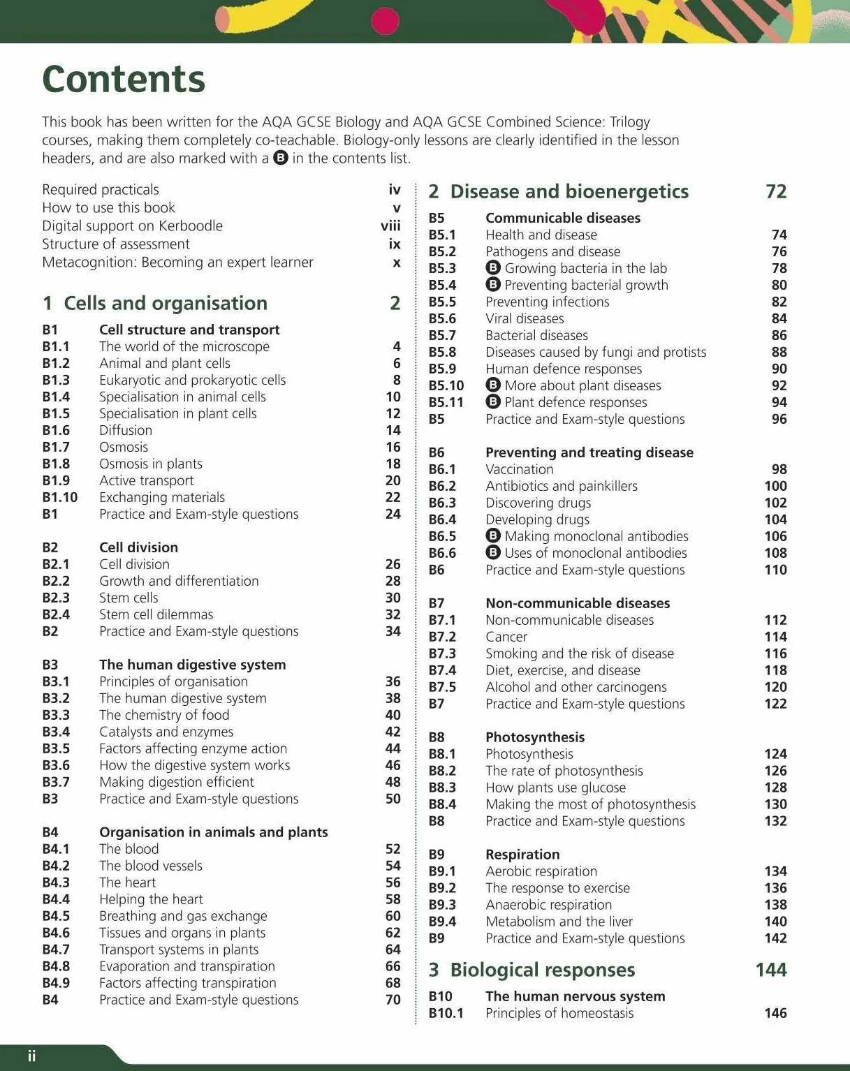 Oxford Smart AQA GCSE Sciences: Biology Student Book