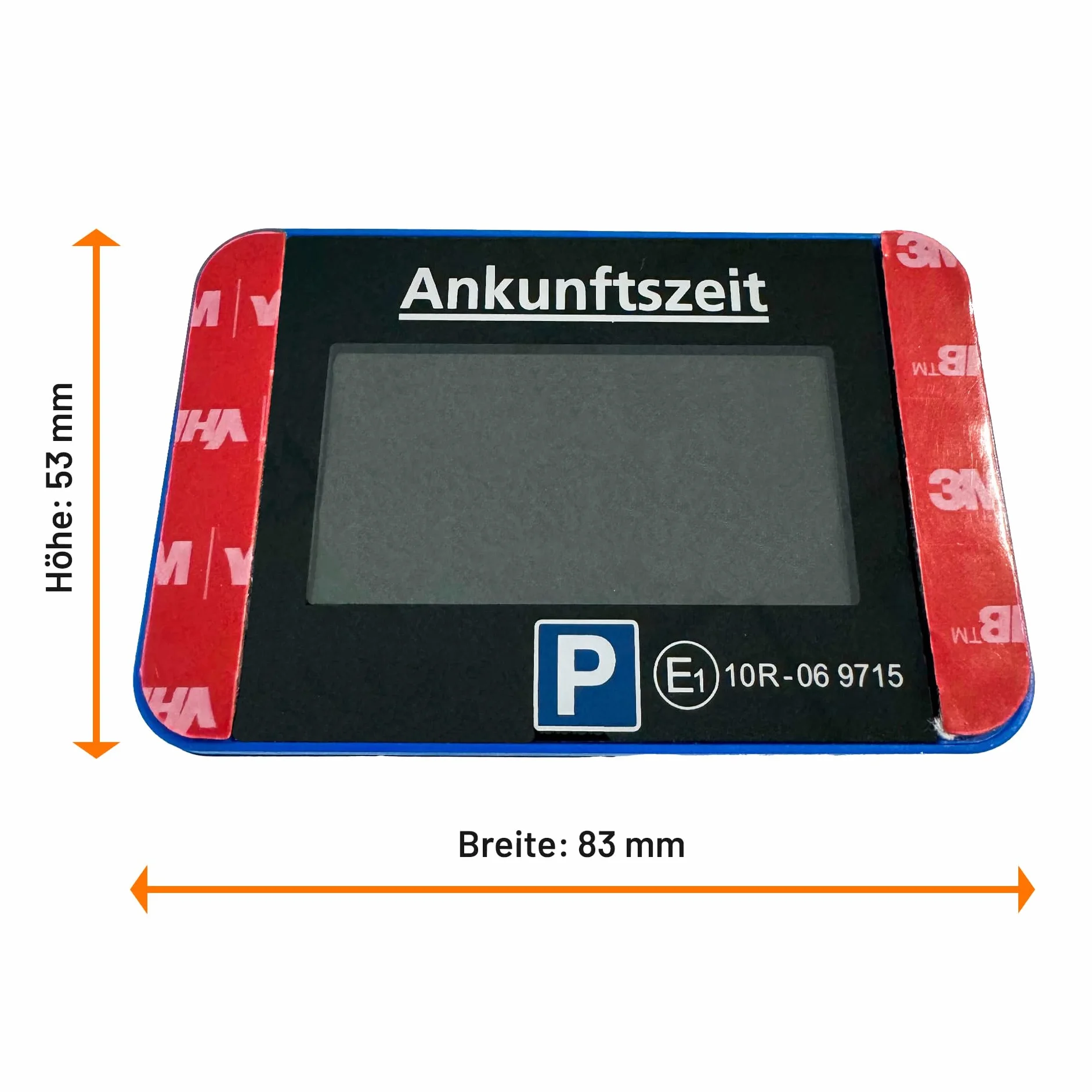 dnt Elektroniczna tarcza parkingowa ParkScreen z dopuszczeniem przez Federalny Urząd ds. Ruchu Drogowego, DNT000022