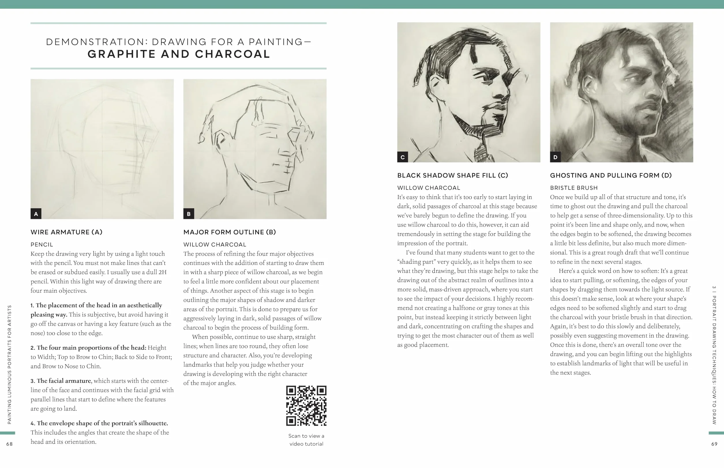 Painting Luminous Portraits for Artists: An Essential Guide to Painting Facial Features, Fleshtones, Light, and Form: 11