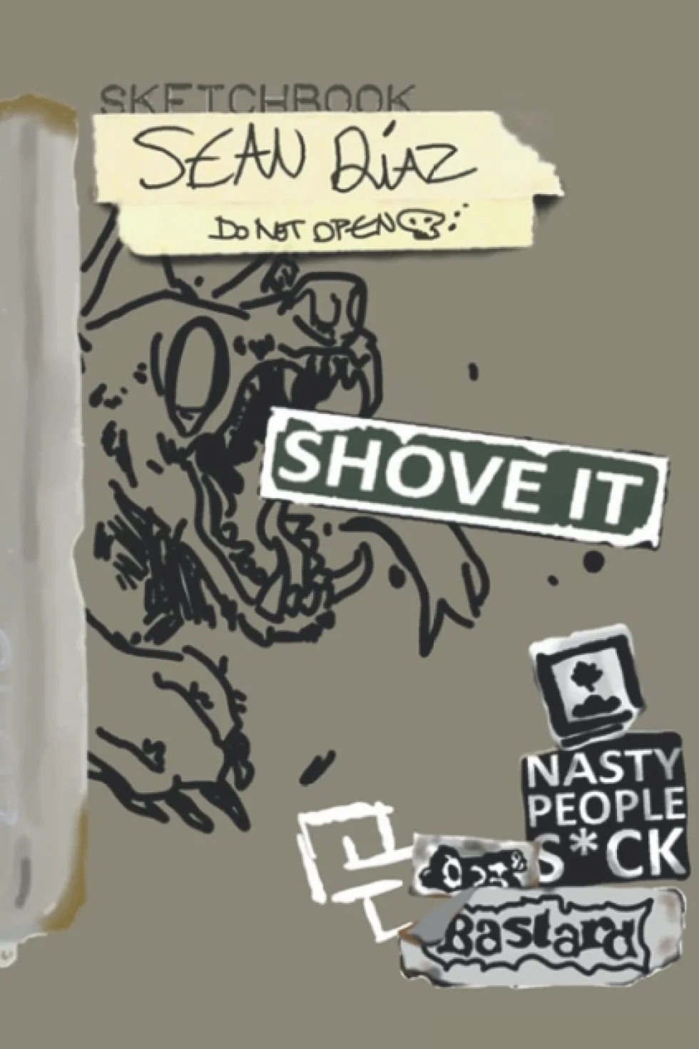 Sean's Sketchbook (Life is Strange 2) Notebook: Students and Teachers, (120 Pages 6" x9"), Diary Journal for Writing, Writing Notebook, Back to school