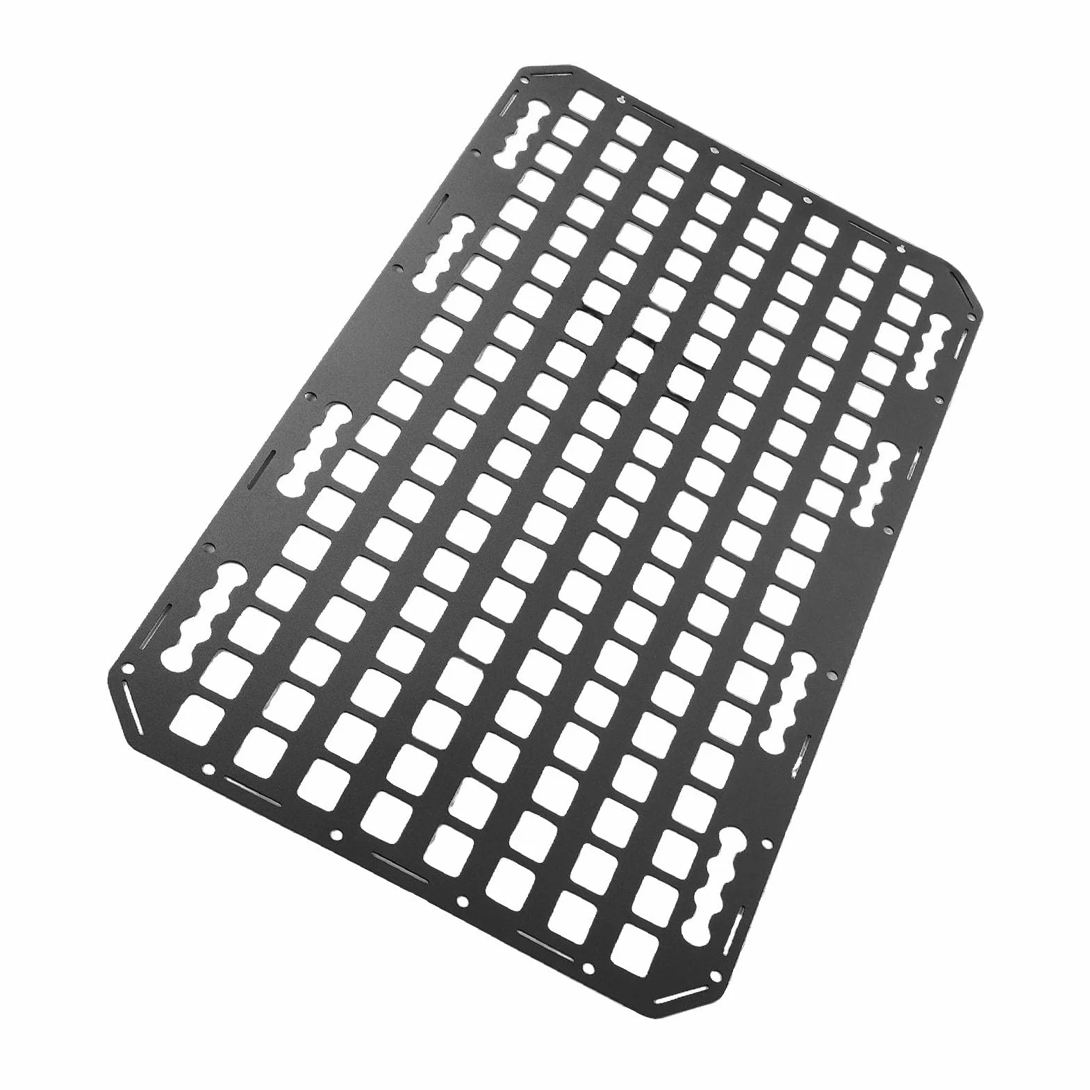 Tbest L Track Molle Panel Aluminiowy Organizer do Samochodów SUV Pickupów RV Lekkie Akcesoria do Zawieszania Tablica Przechowywania