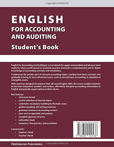 English for Accounting and Auditing: Student's Book