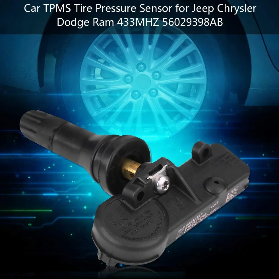 Czujnik ciśnienia w oponach, automatyczny czujnik systemu monitorowania ciśnienia w oponach TPMS dla 433MHZ 56029398AB