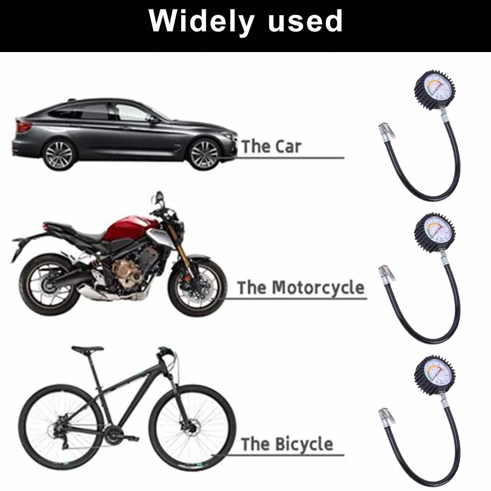 Miernik ciśnienia w oponach 38 cm do samochodów ciężarowych osobowych motocykli