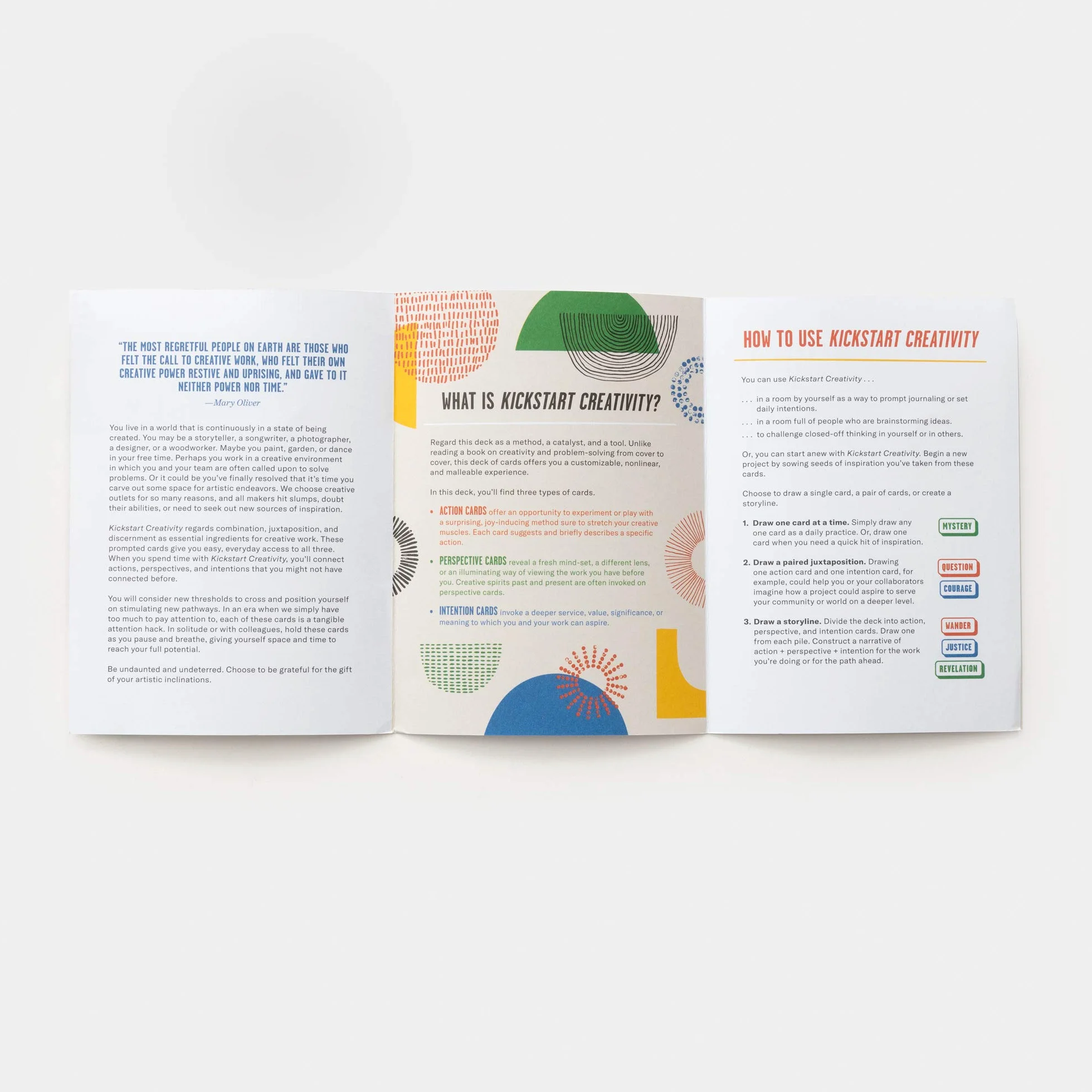 Kickstart Creativity: 50 Prompted Cards to Spark Inspiration