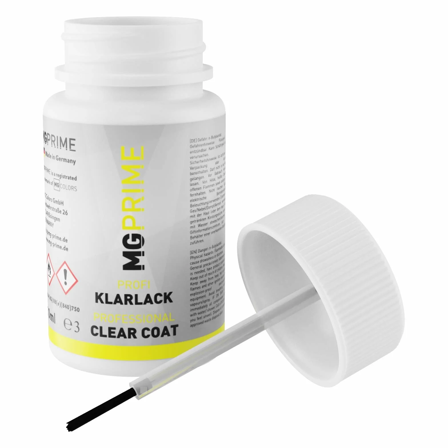 MG PRIME Lakier samochodowy Touch-up Zestaw dla Honda NH912P Slate Gray Pearl Basecoat lakier bezbarwny 50ml