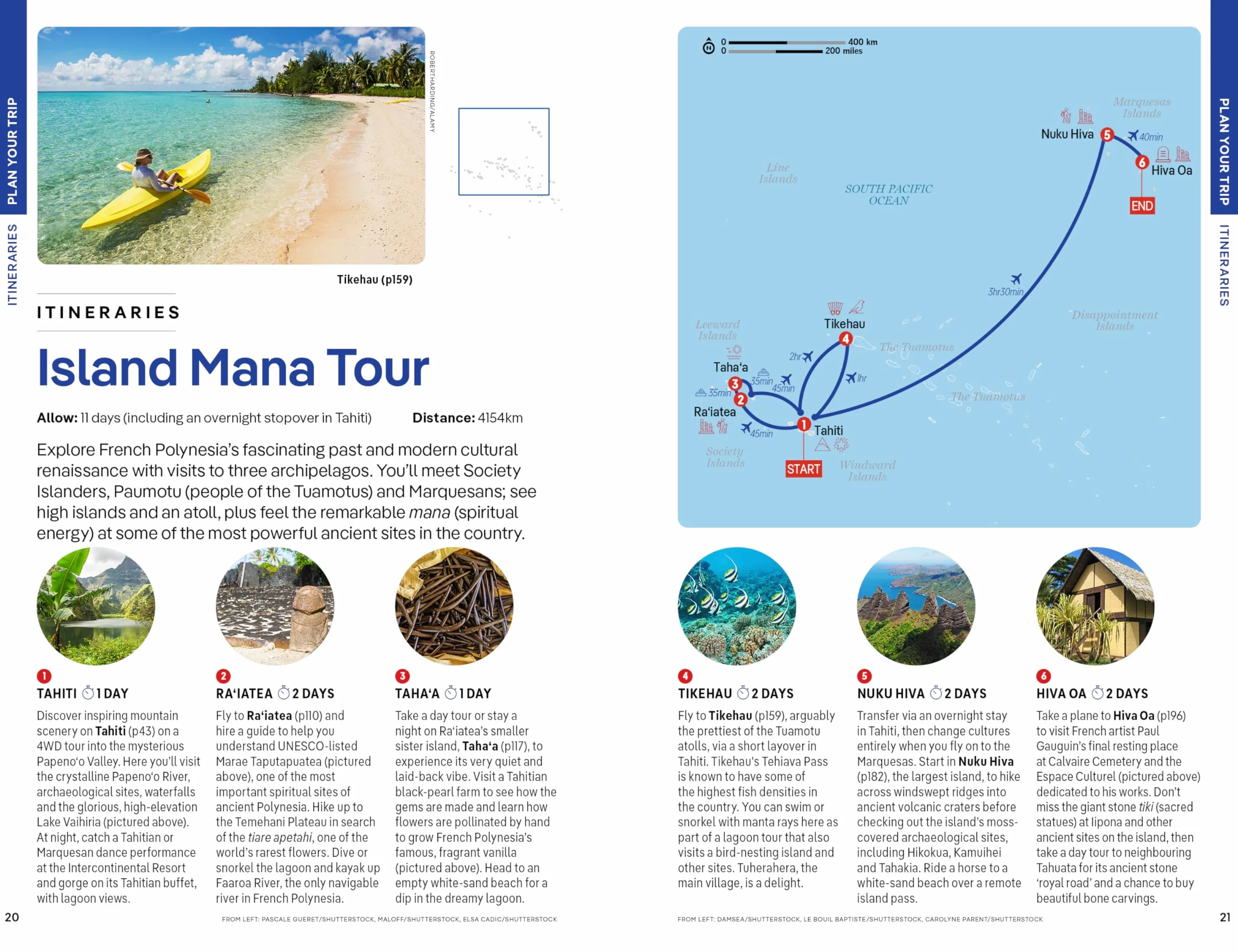 Tahiti & French Polynesia 12ed -anglais-: Plan the Trip of a Lifetime | Detailed Itineraries & Maps | Insider Tips | Covers Tahiti, Mo'orea, Huahine and more