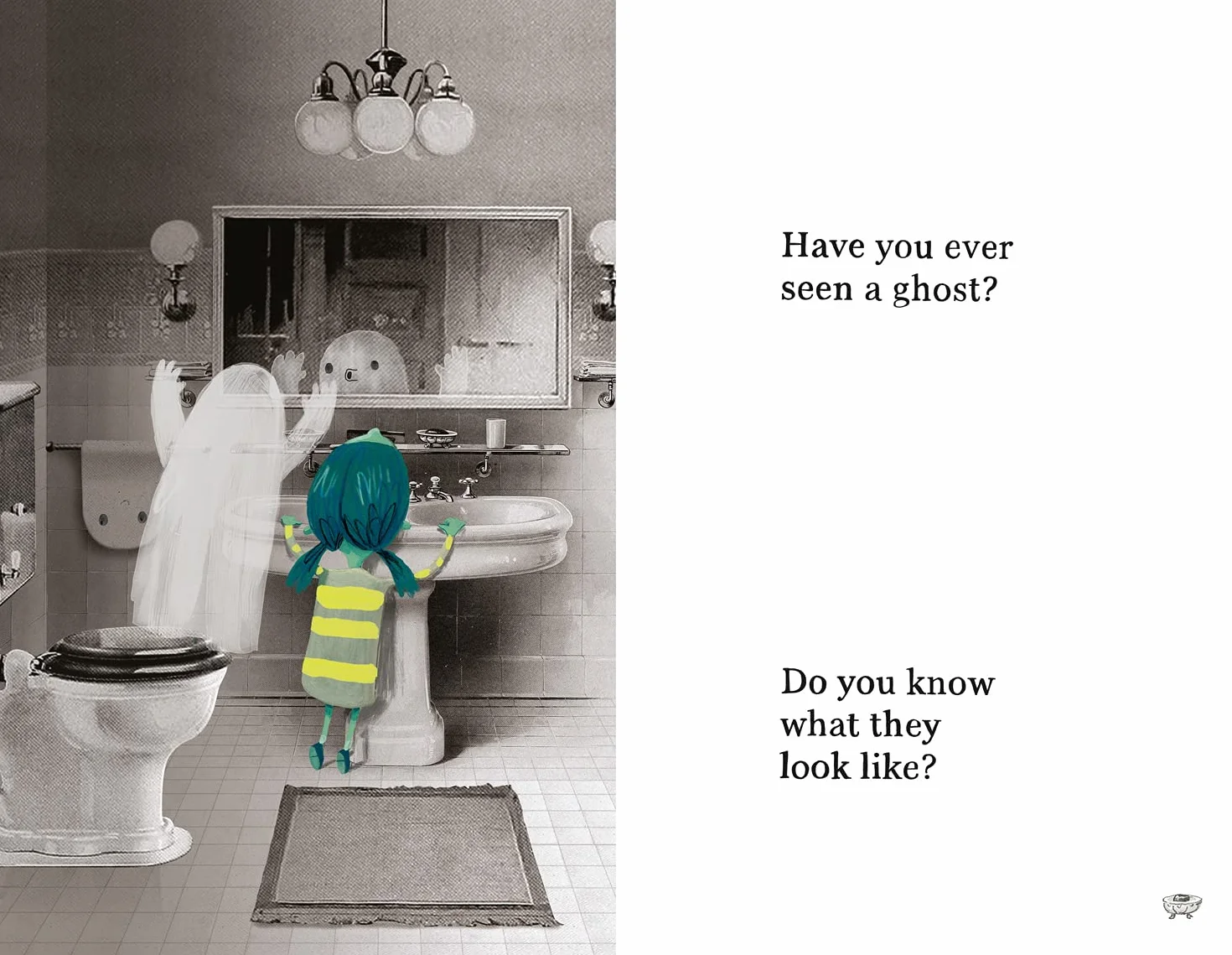There’s a Ghost in this House: A spooky illustrated picture book from New York Times number-one bestselling author of Here We Are – the perfect Halloween gift for children!