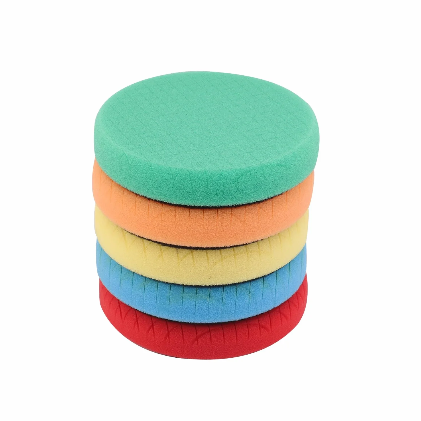 SPTA 5 stuks 125mm Polijstpads Schuim Voor Polijstmachines