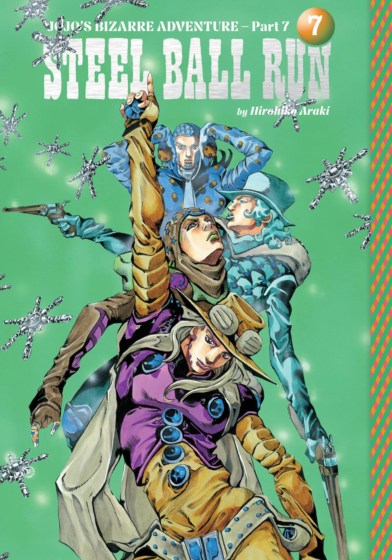 JoJo's Bizarre Adventure: Part 7--Steel Ball Run, Vol. 7 (Volume 7)