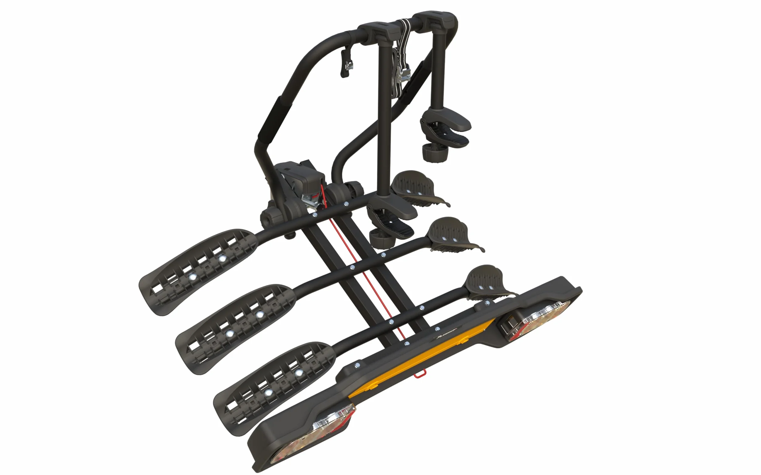 Peruzzo Siena 3 Velo Inclinable Bagażnik Rowerowy, Szary, 110.5 x 53 x 14.5 cm