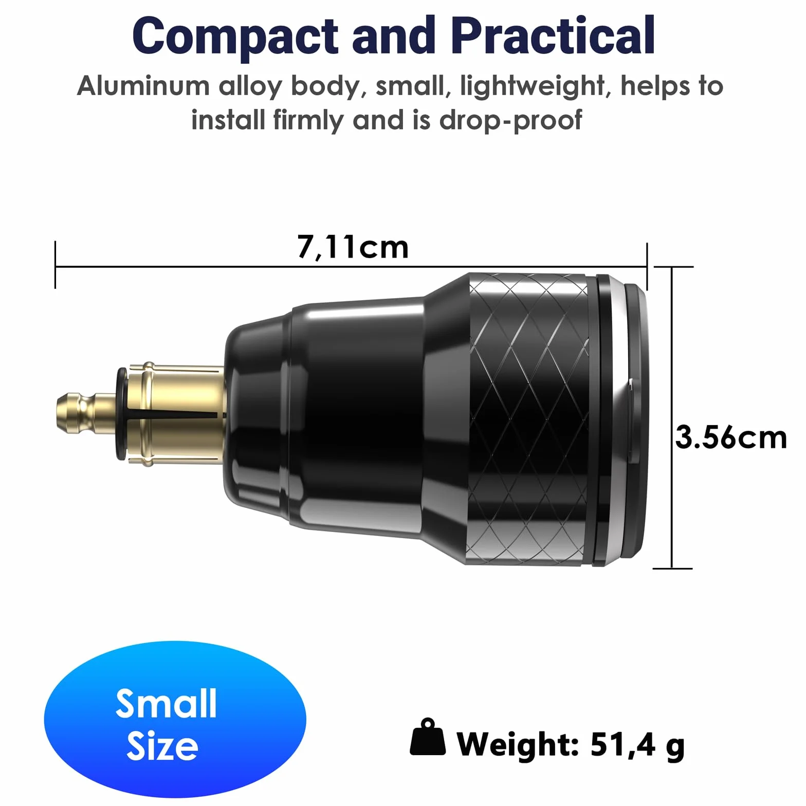 Adapter USB Din Hella do BMW USB C PD 30 W ładowarka 12 V wodoszczelna QC3.0 z woltomierzem LED