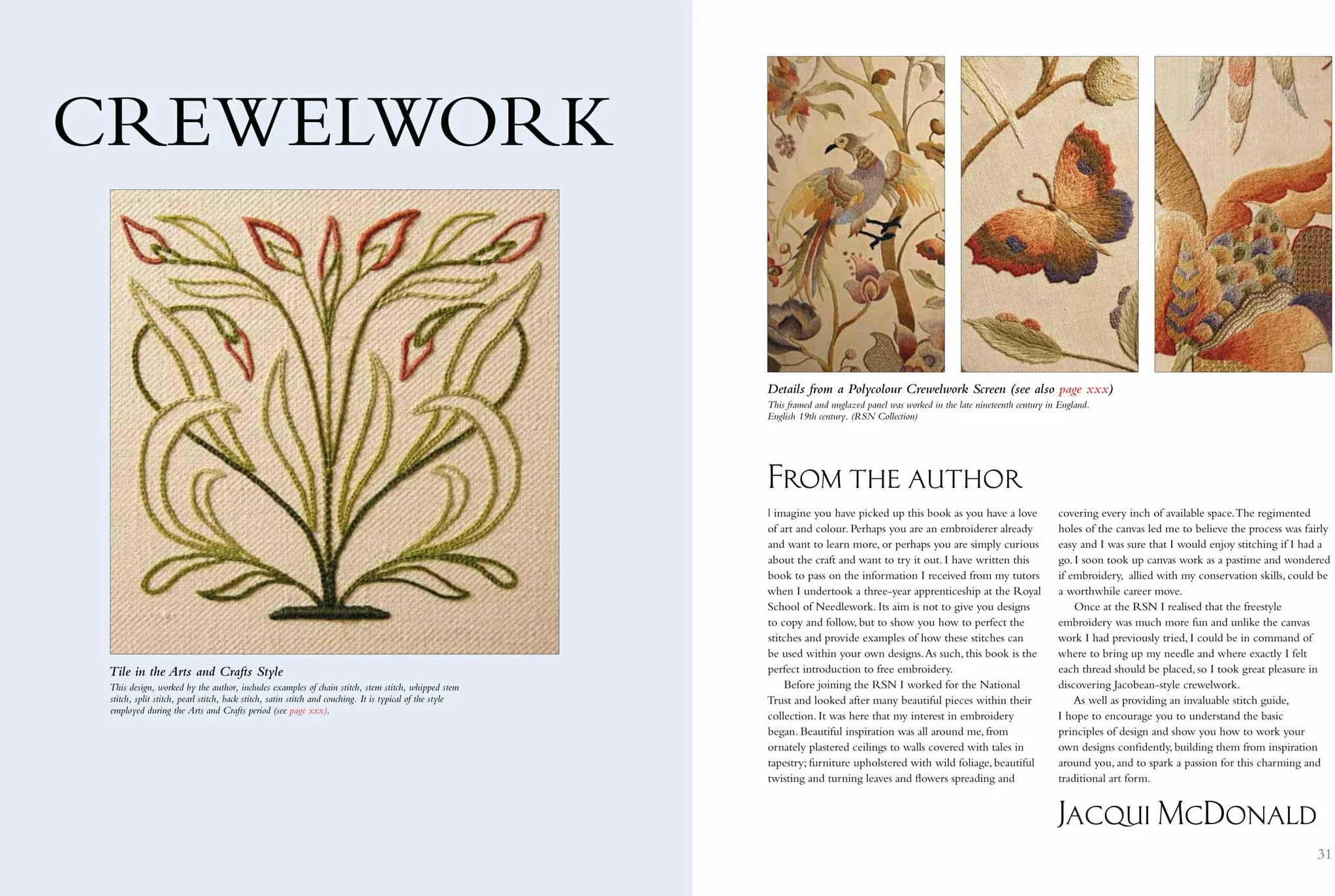 The Royal School of Needlework Book of Embroidery: A Guide to Essential Stitches, Techniques and Projects