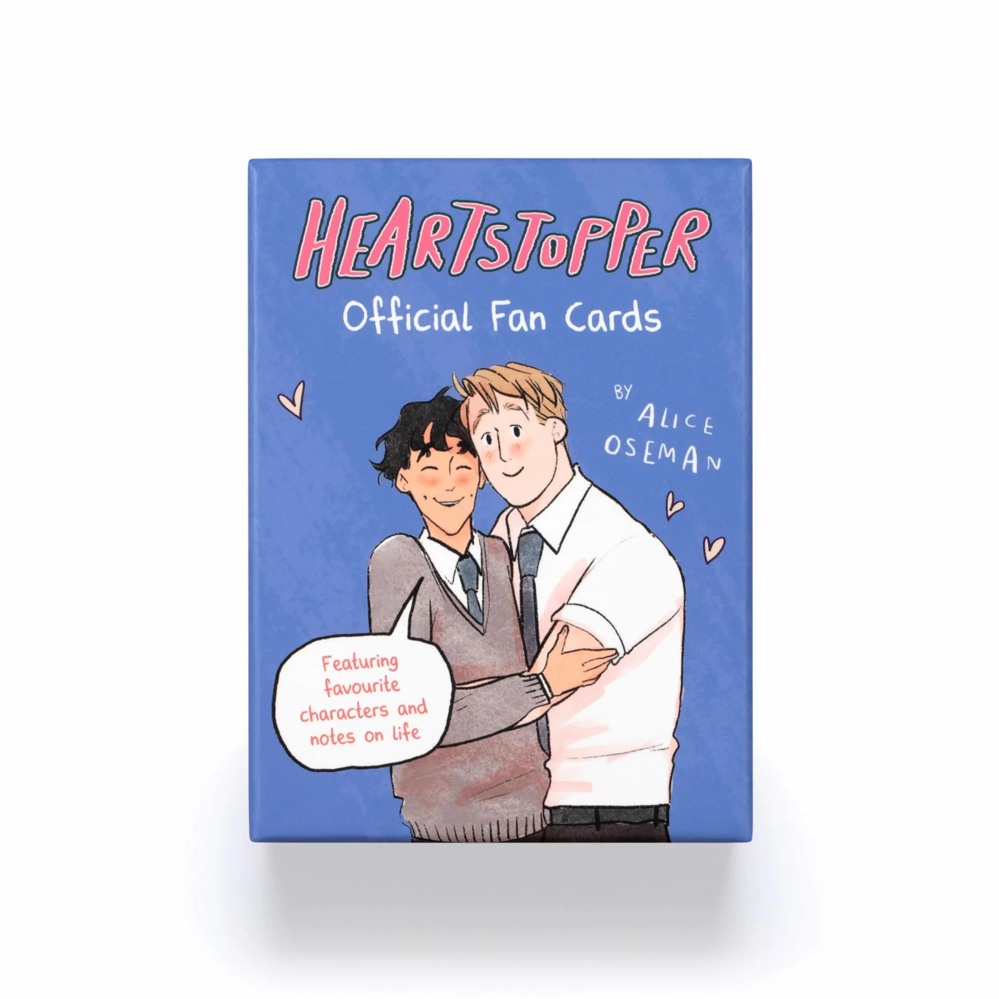 Heartstopper Official Fan Cards: Featuring characters from the graphic novels and Netflix show!